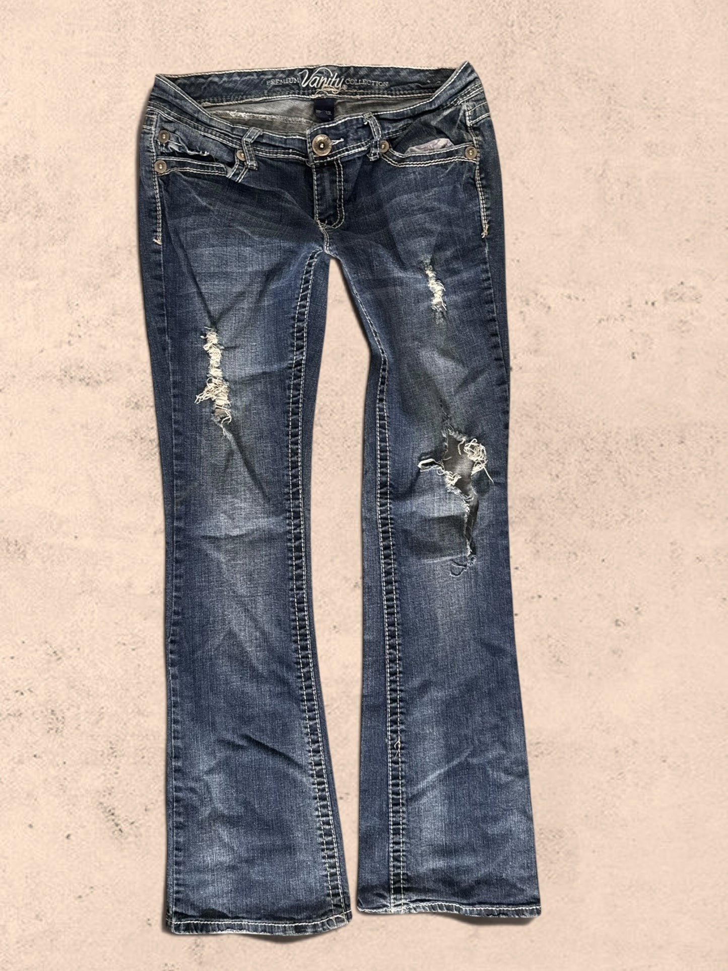 Lågmidjade jeans stl: S