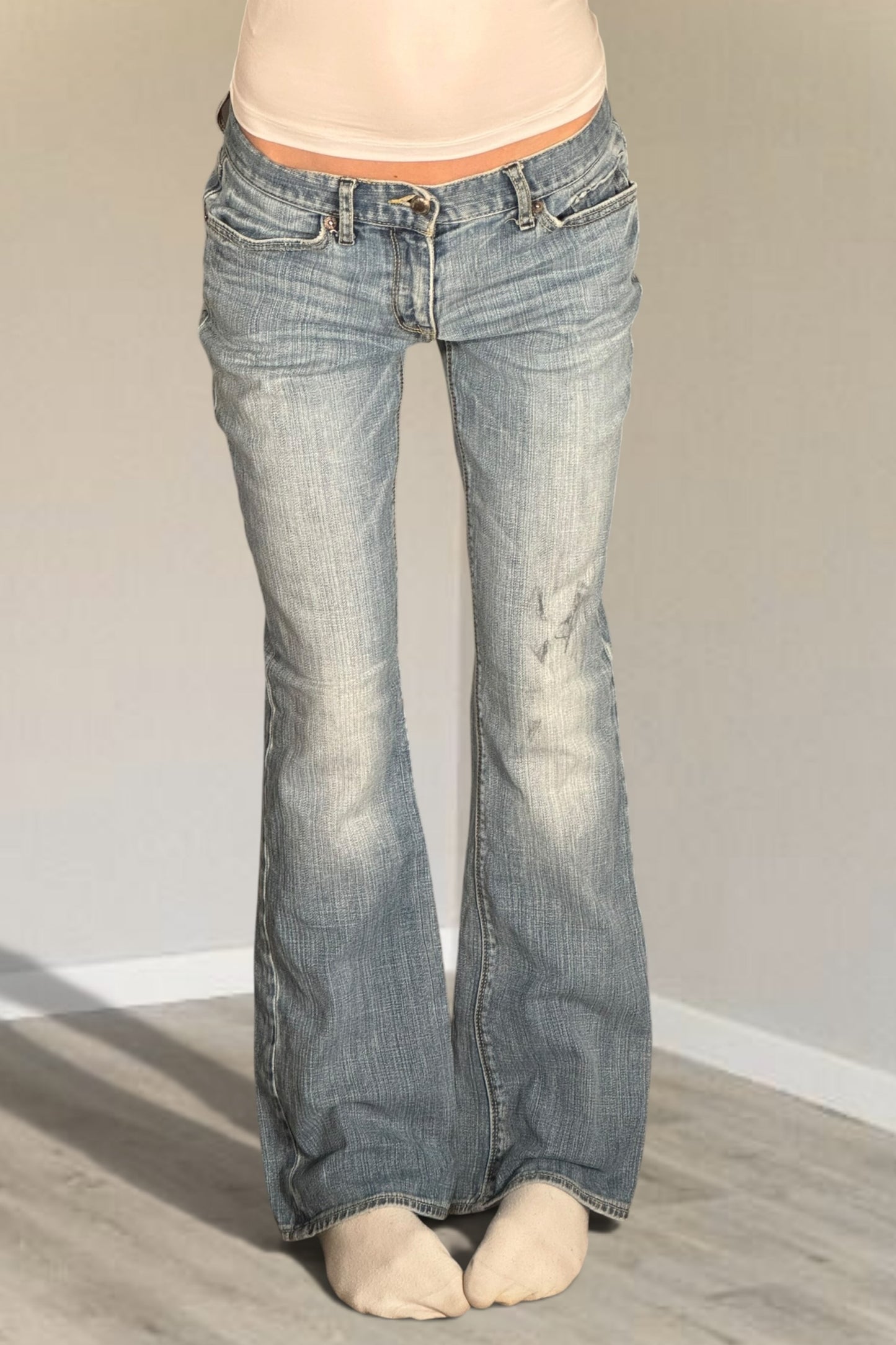 Lågmidjade jeans stl: XS