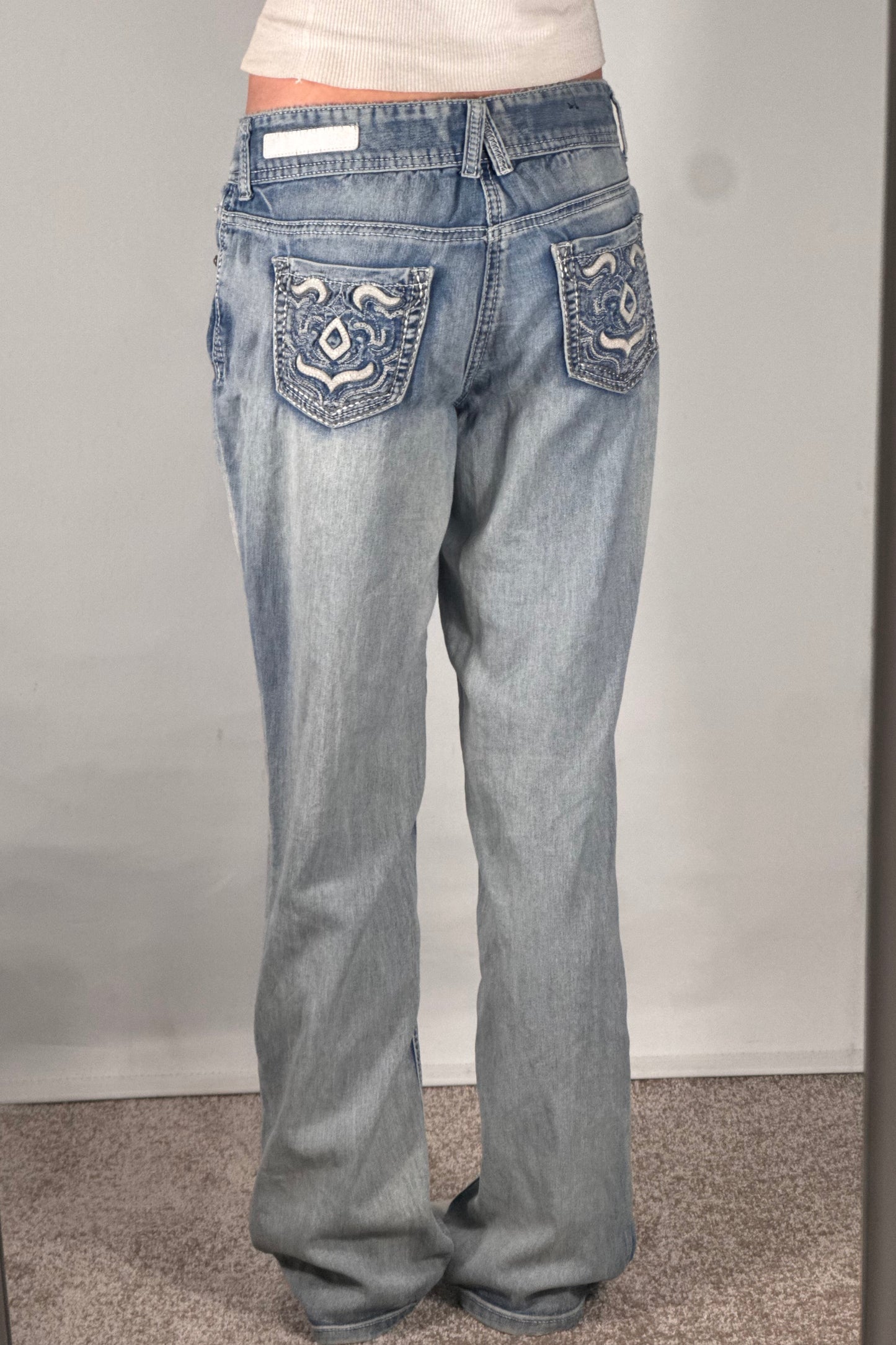 Lågmidjade jeans stl: XS