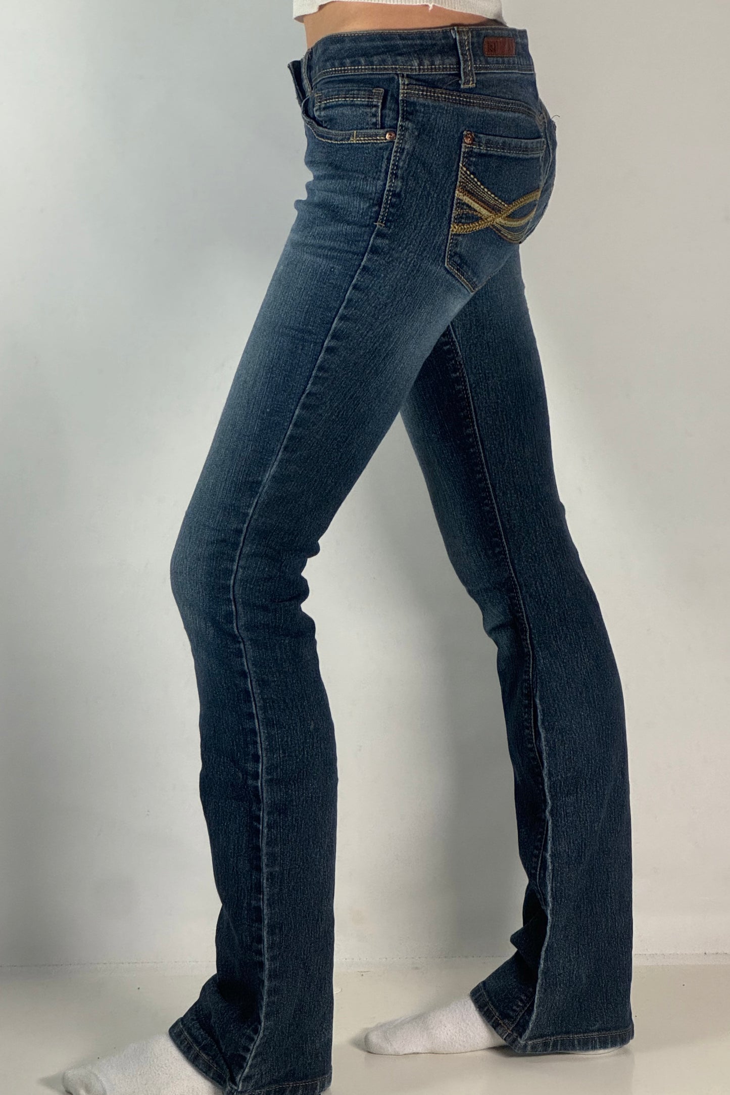 Lågmidjade jeans stl: S