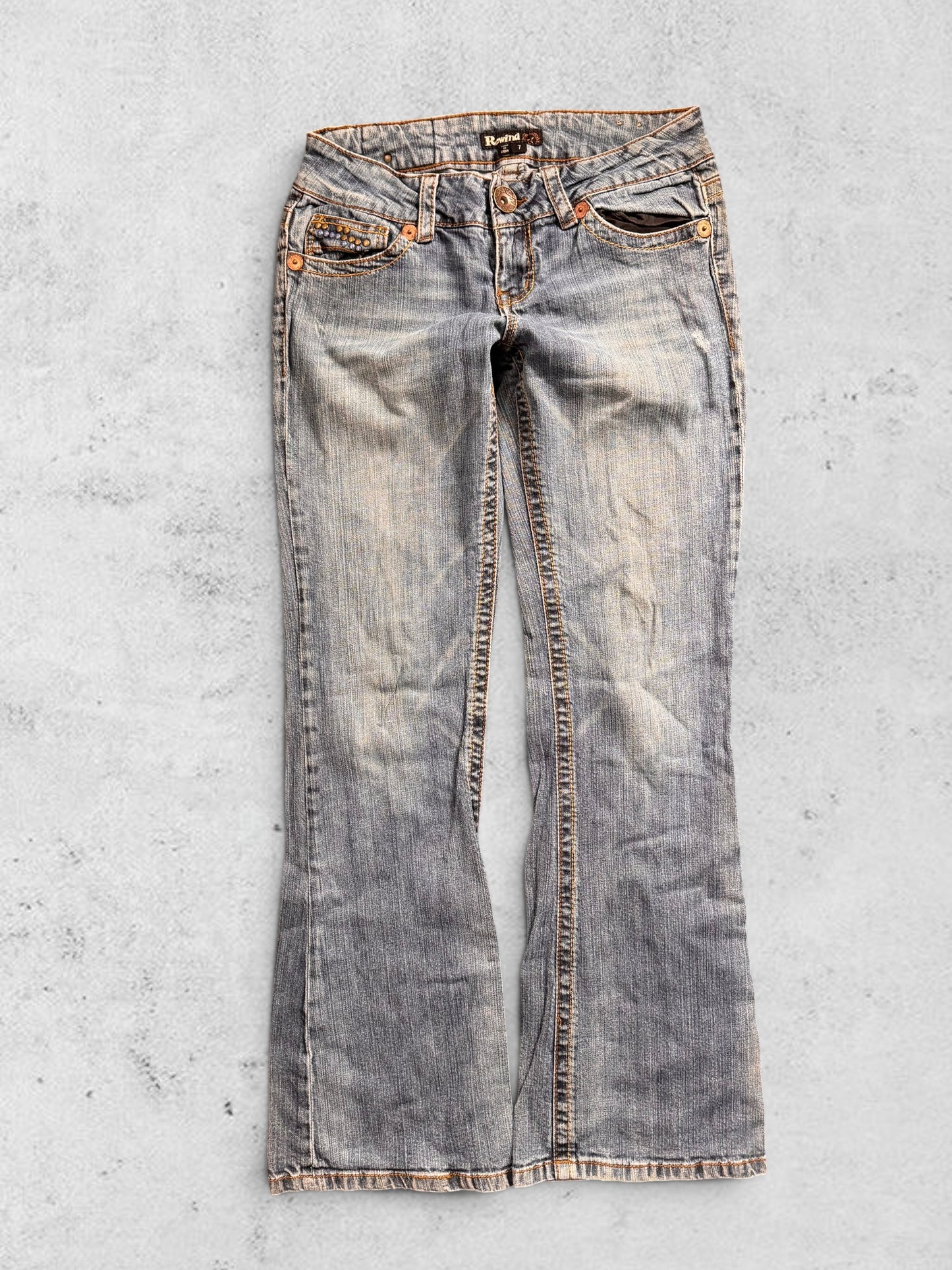 Lågmidjade jeans stl: S