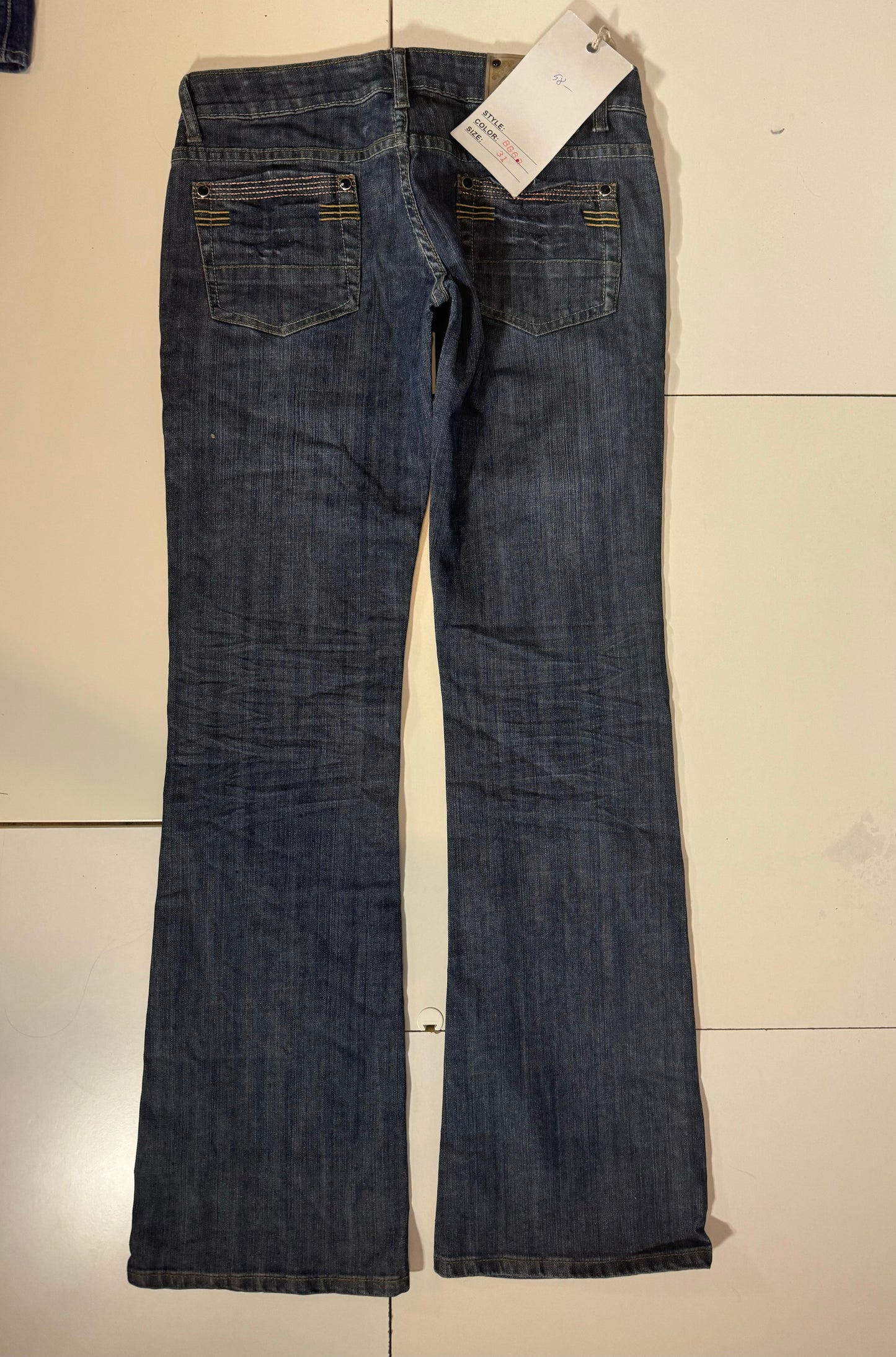 Lågmidjade jeans stl: S/M