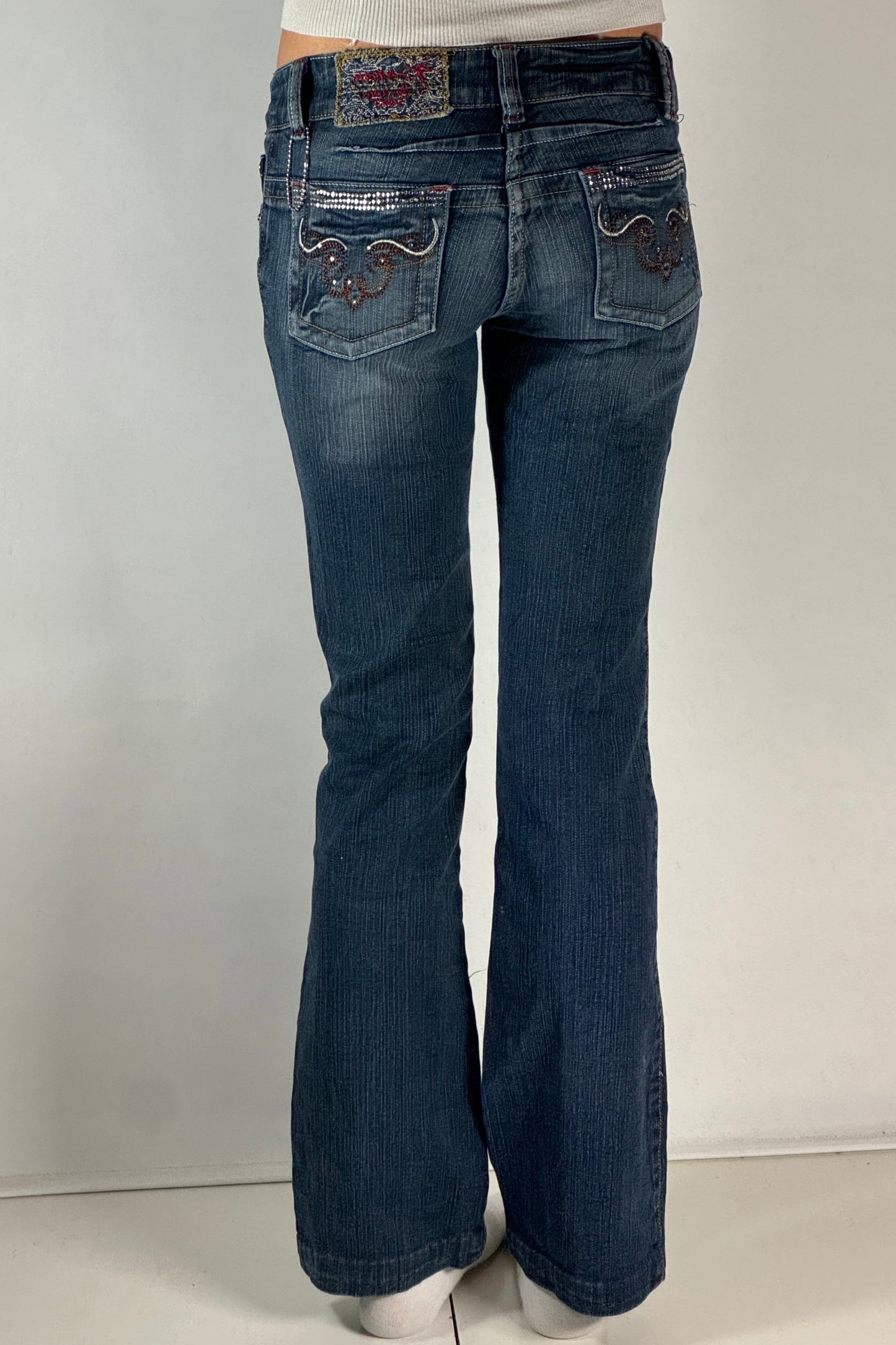 Lågmidjade jeans stl: XXS