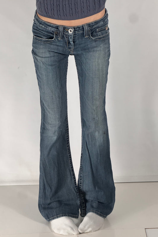 Lågmidjade jeans stl: S