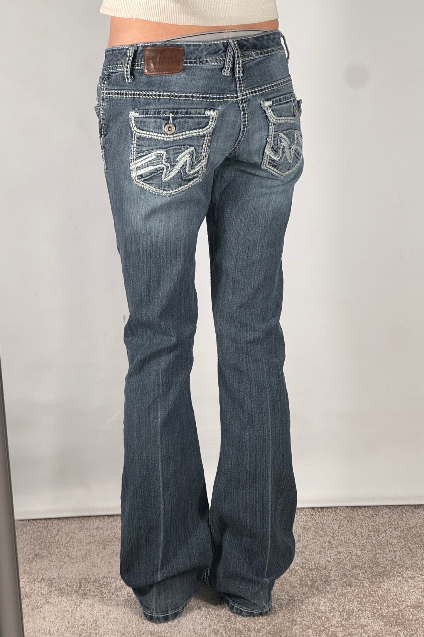 Lavtaljede jeans str: XS