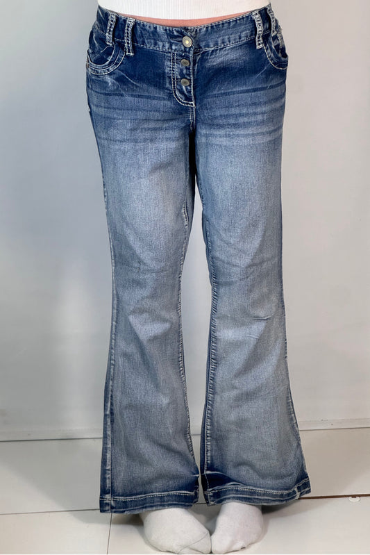 Lågmidjade jeans stl: L