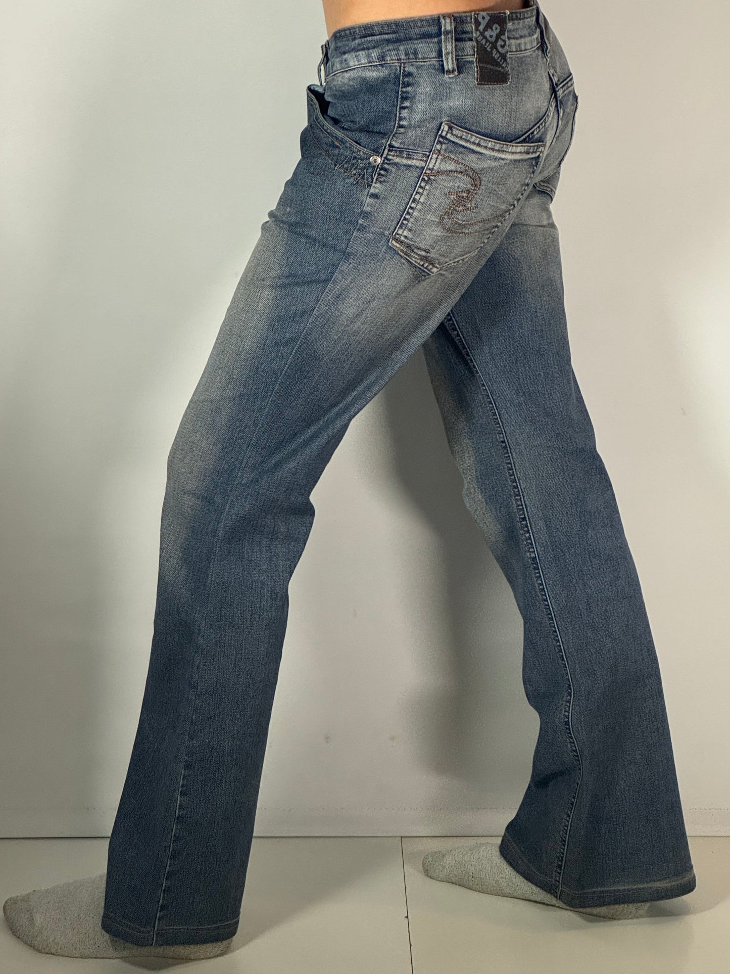 Lågmidjade jeans stl: M