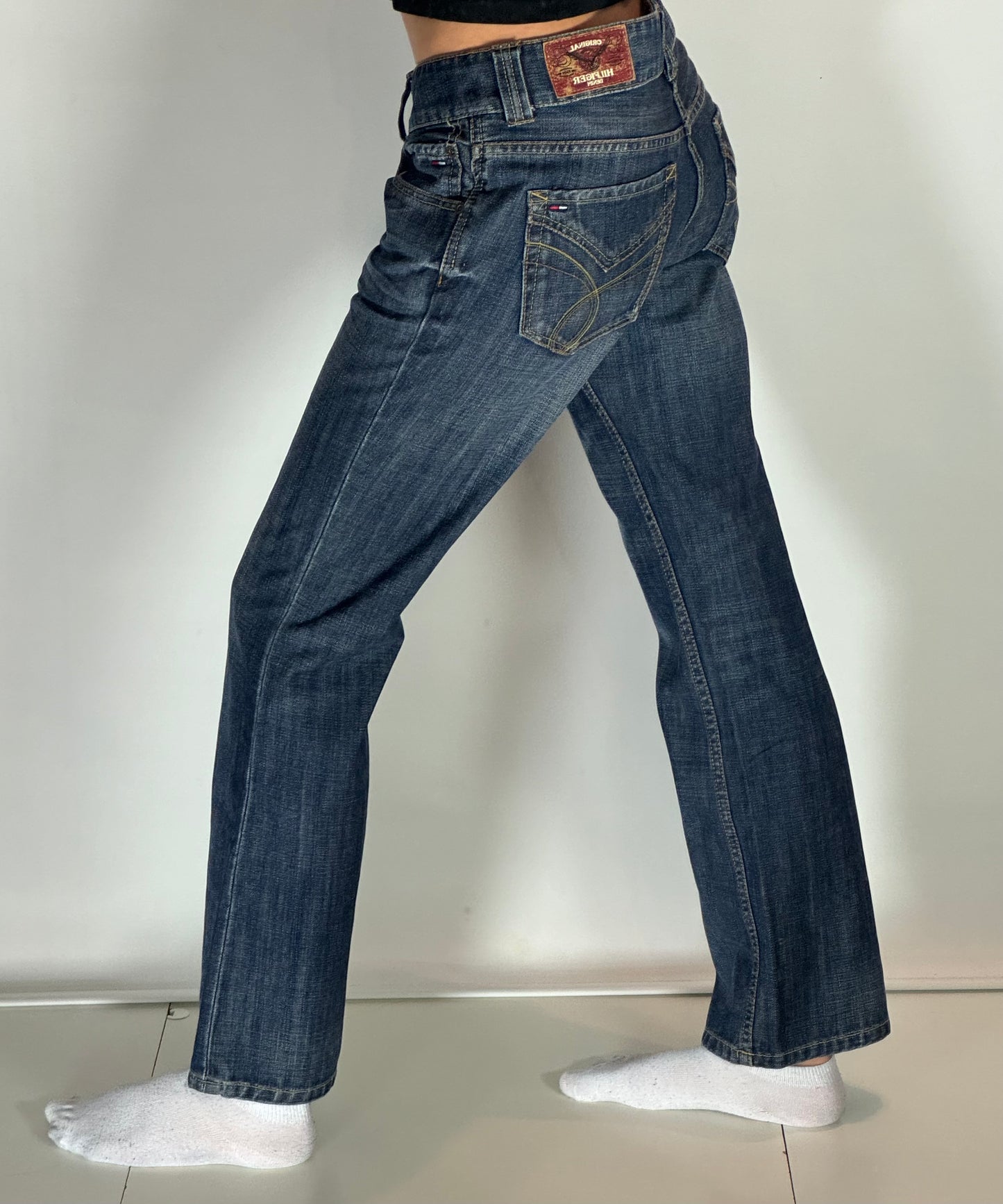 Lågmidjade jeans stl: S