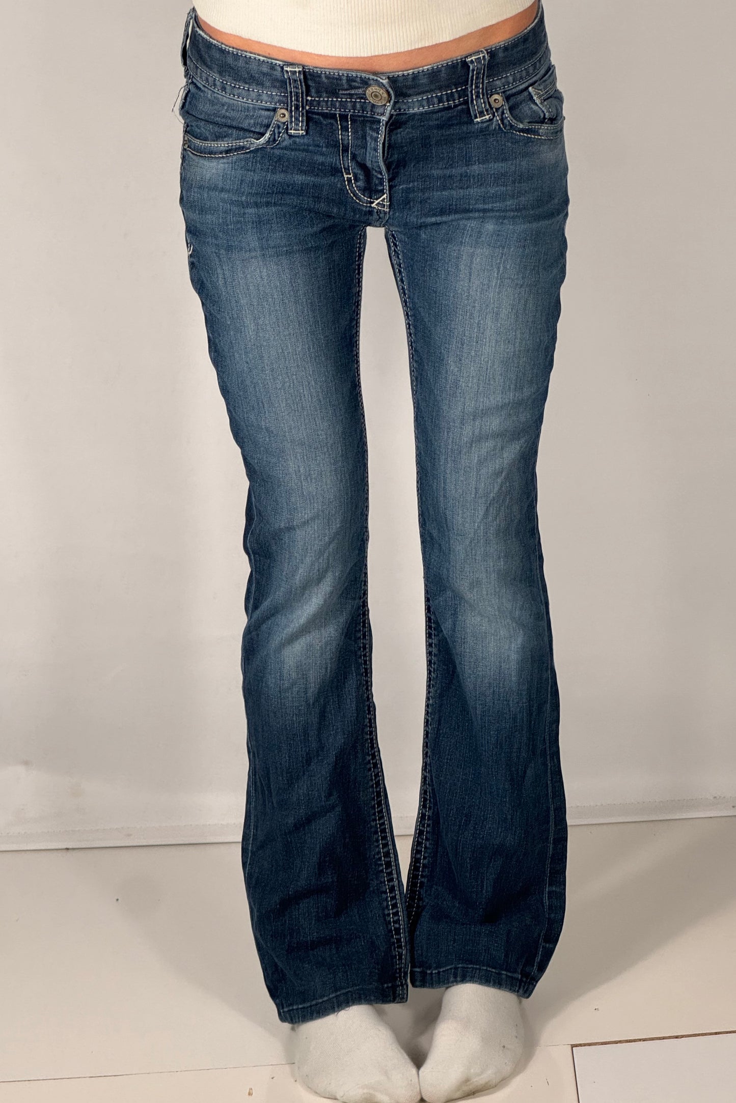 Lågmidjade jeans stl: S