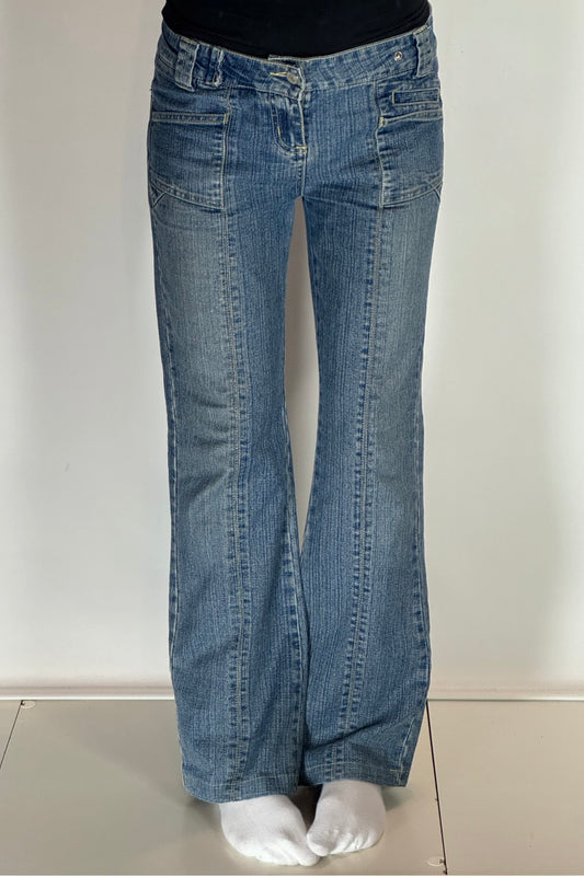 Lågmidjade jeans stl: M