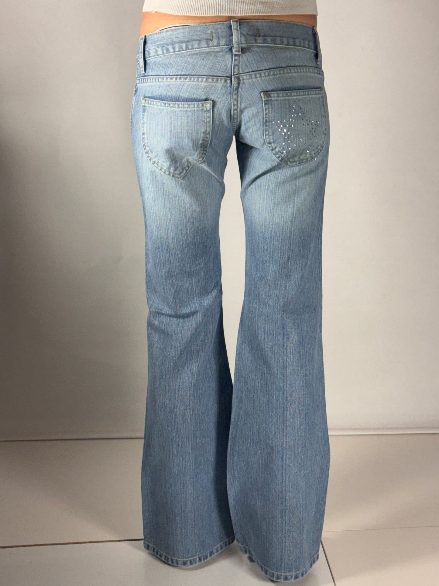 Lågmidjade jeans stl: XS