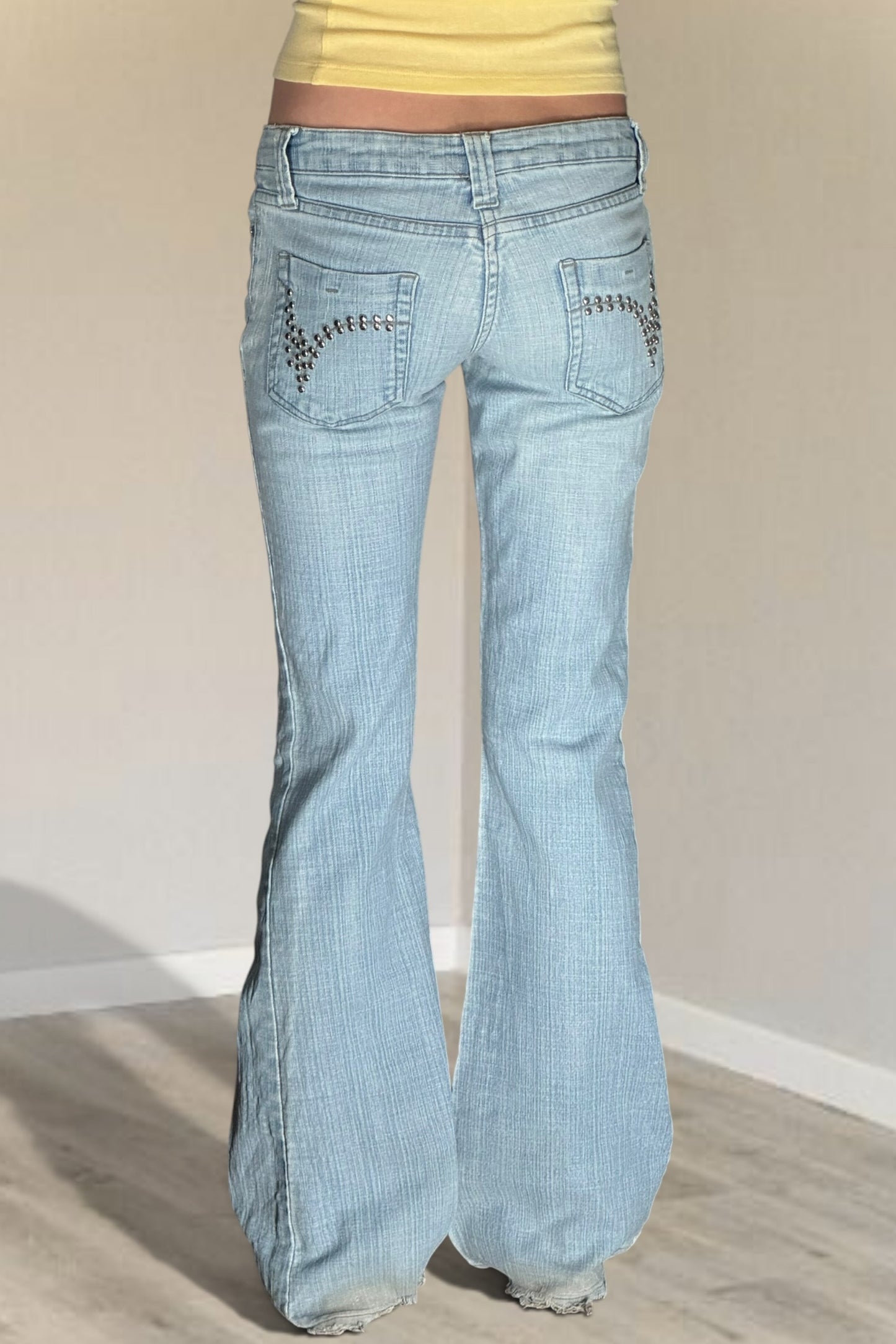 Lågmidjade jeans stl: XS/S