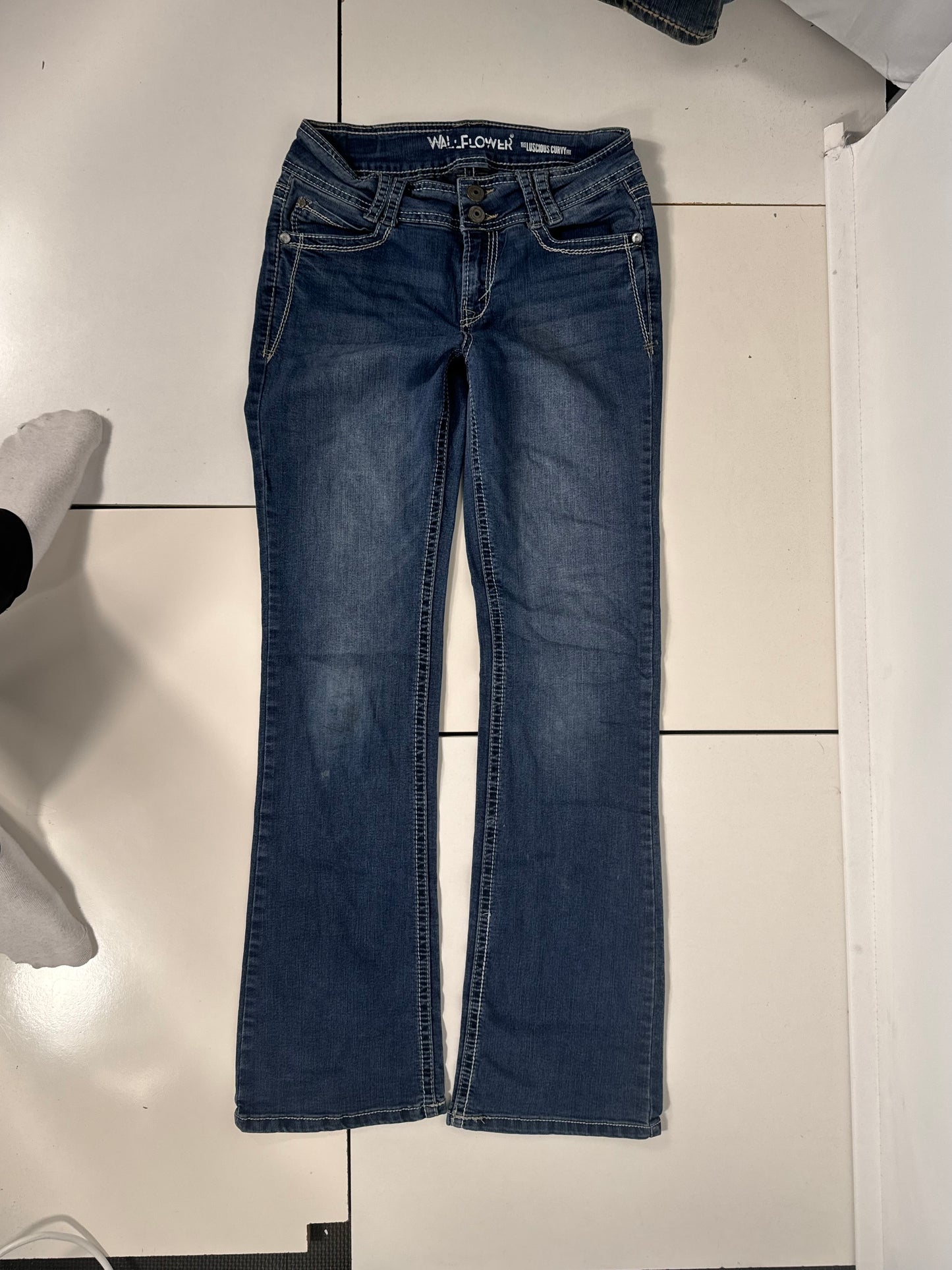 Lågmidjade jeans stl: