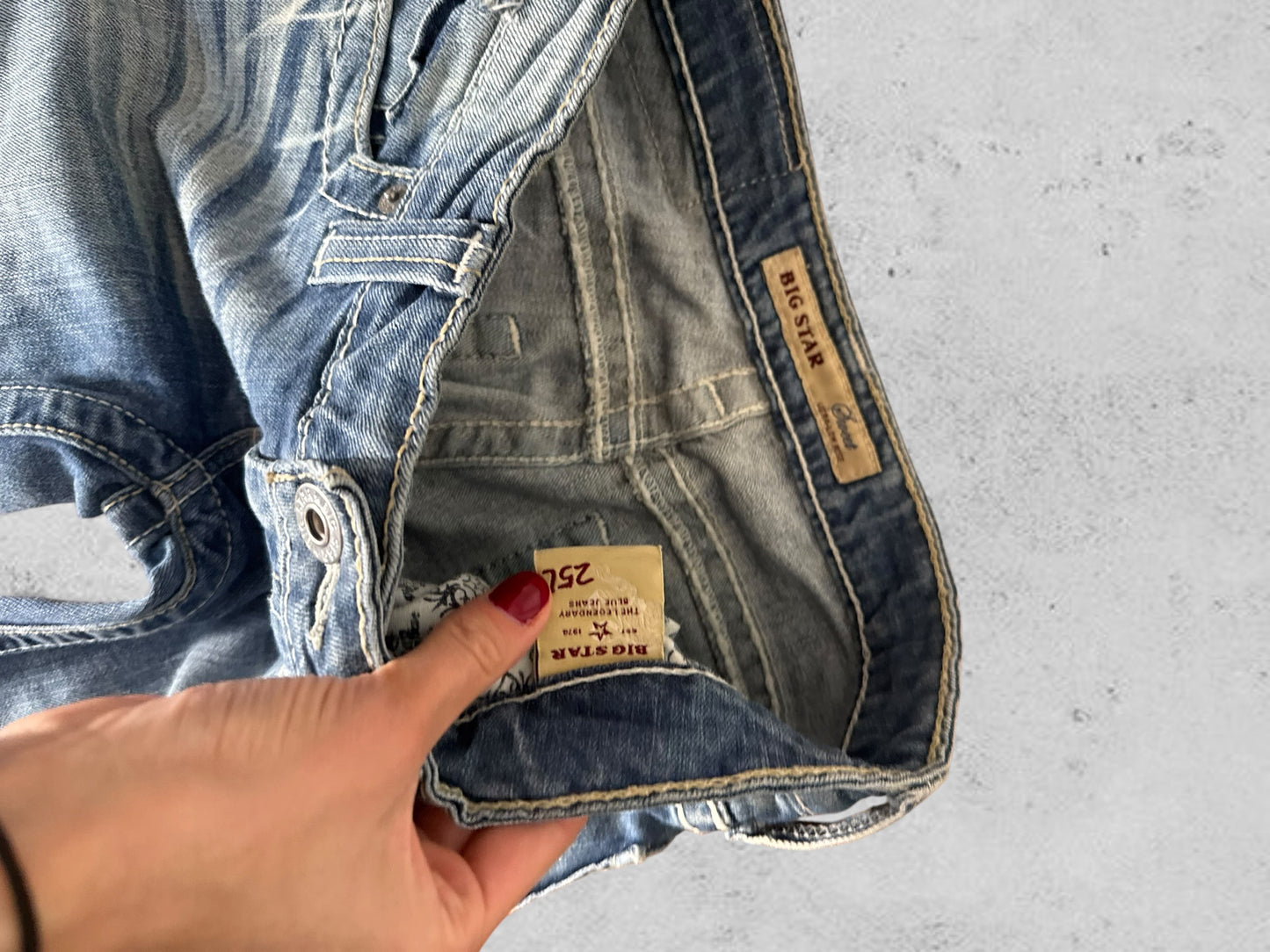 Lågmidjade jeans stl: XS