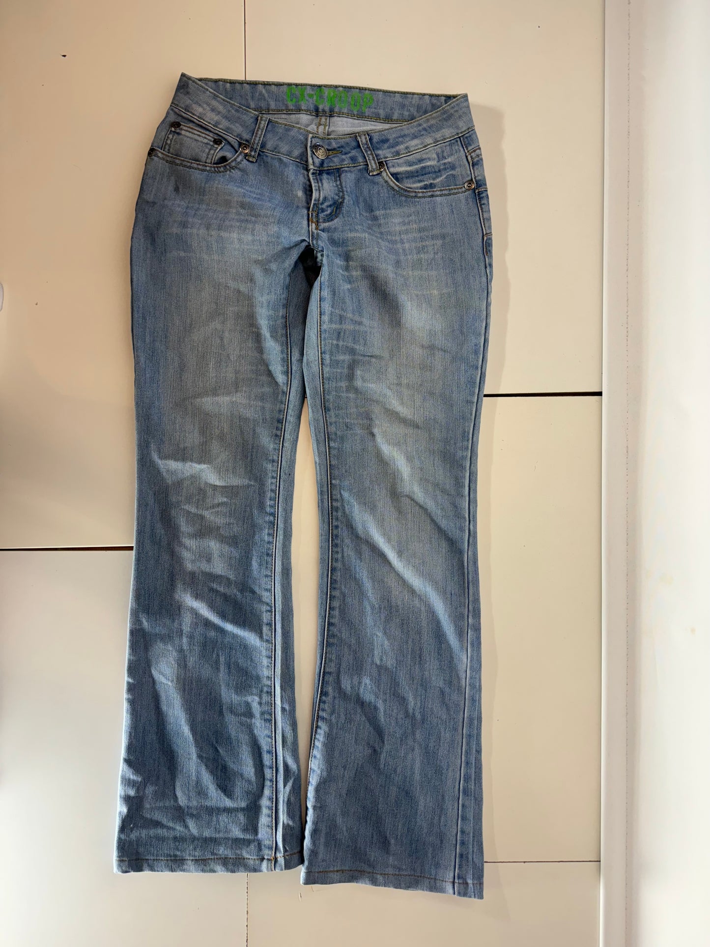 Lågmidjade jeans stl: S