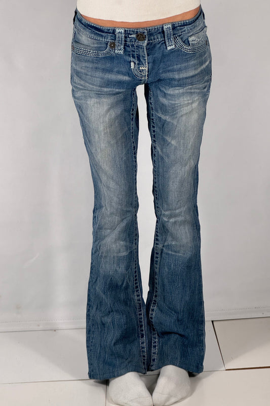 Lågmidjade jeans stl: S