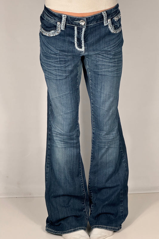 Lågmidjade jeans stl: L