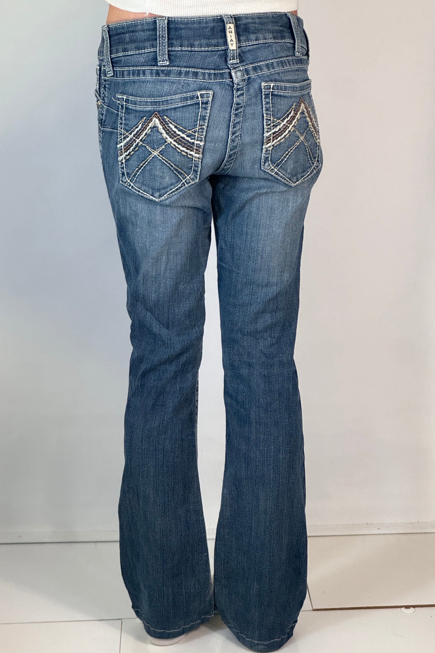 Lågmidjade jeans stl: S