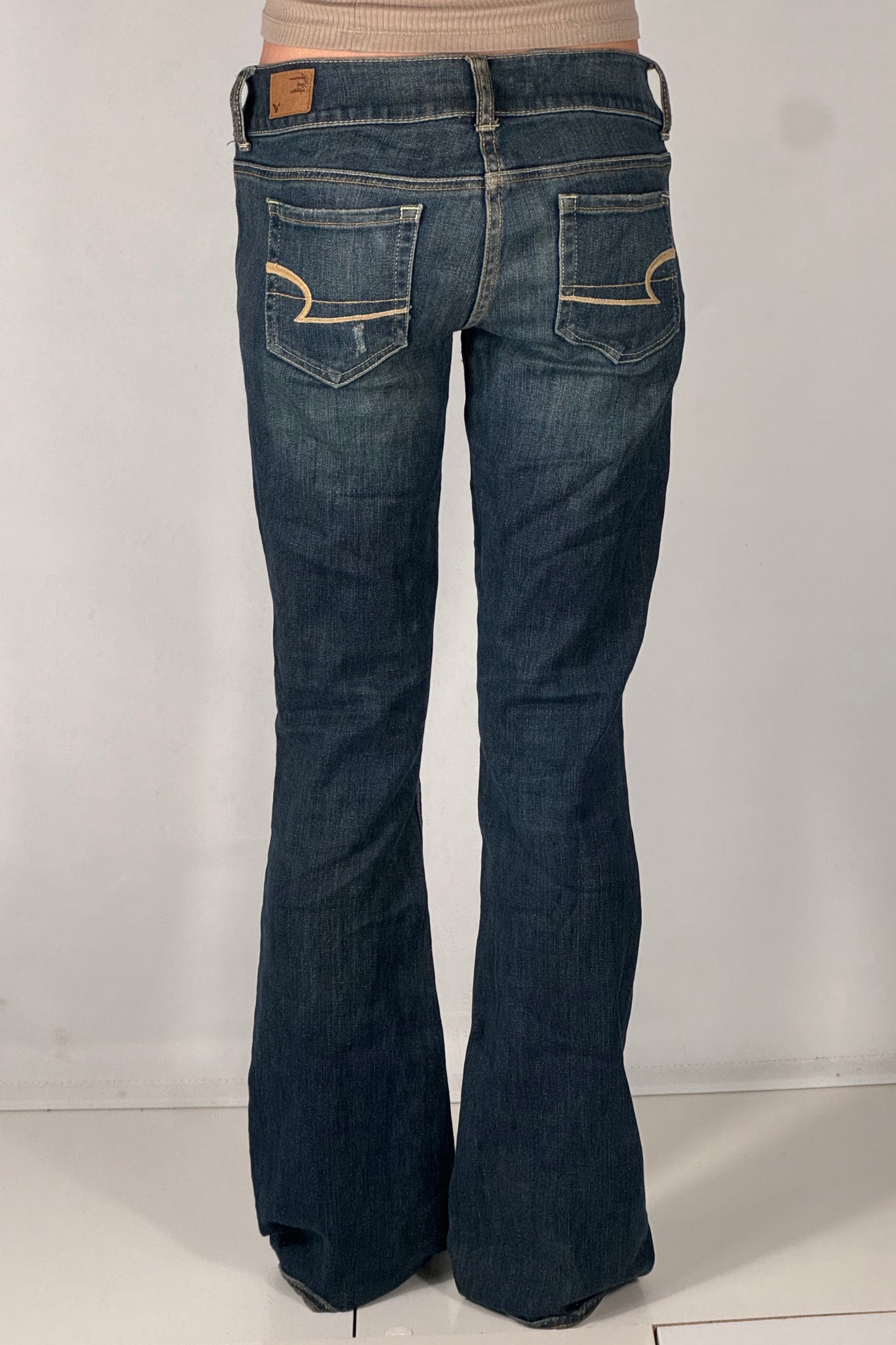 Lågmidjade jeans stl: S