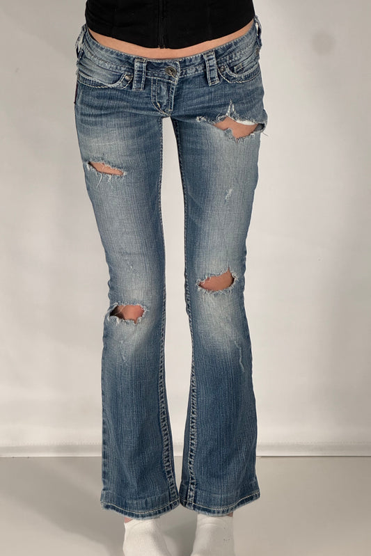 Lågmidjade jeans stl: XXS