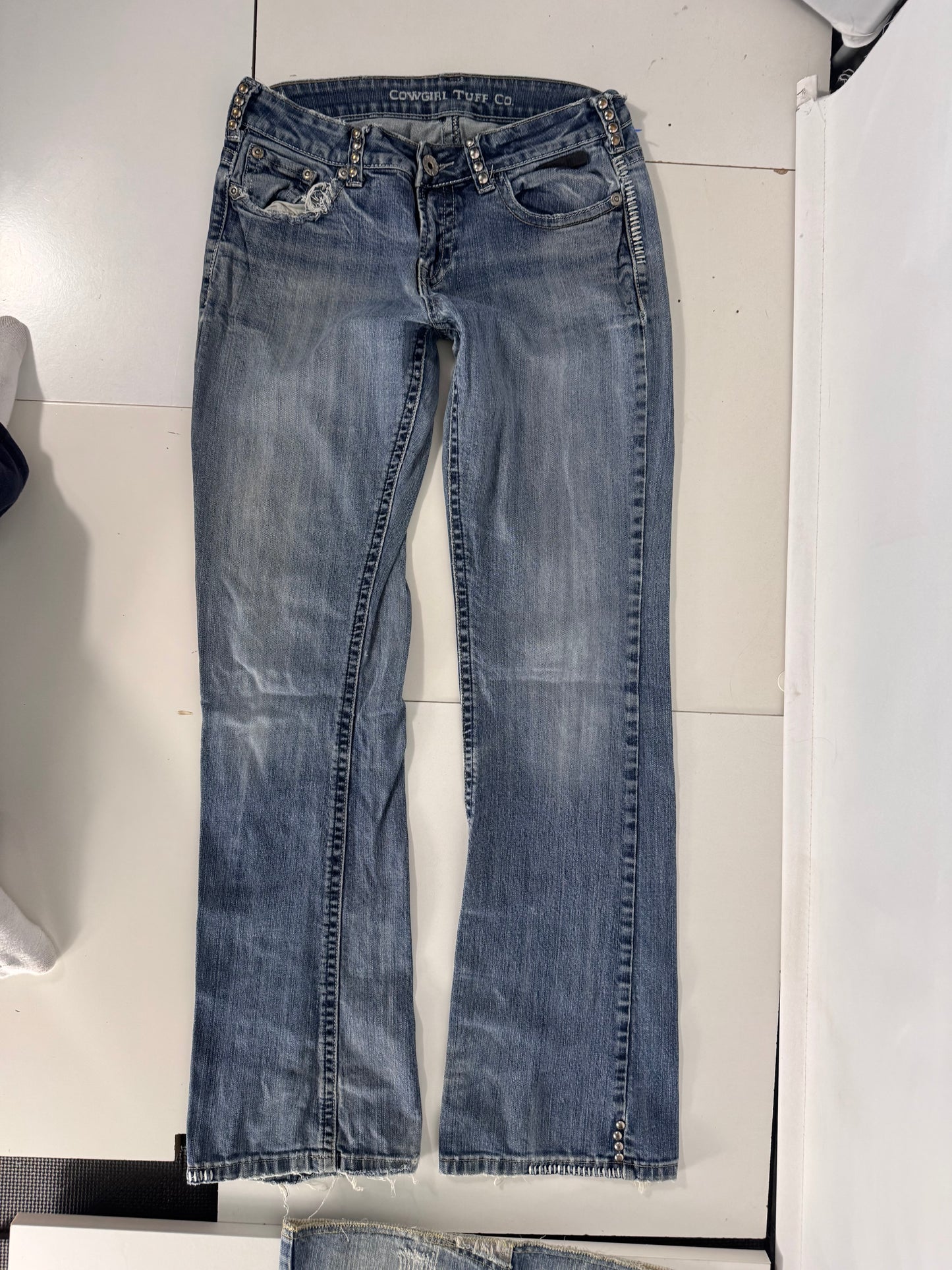 Lågmidjade jeans stl: S
