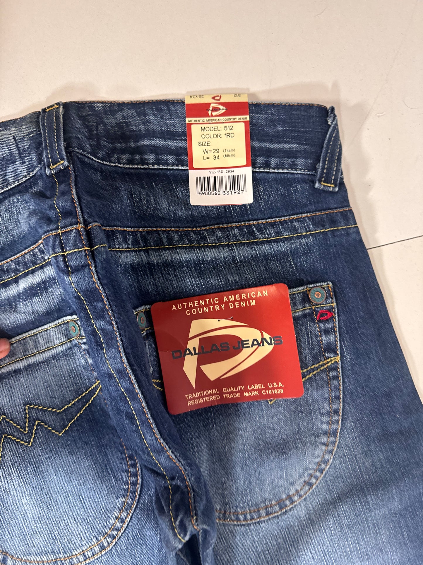 Lågmidjade jeans stl: XS (W29/L34)