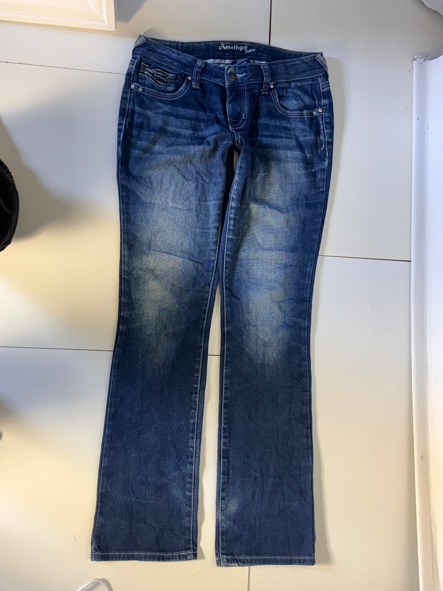 Lågmidjade jeans stl: S