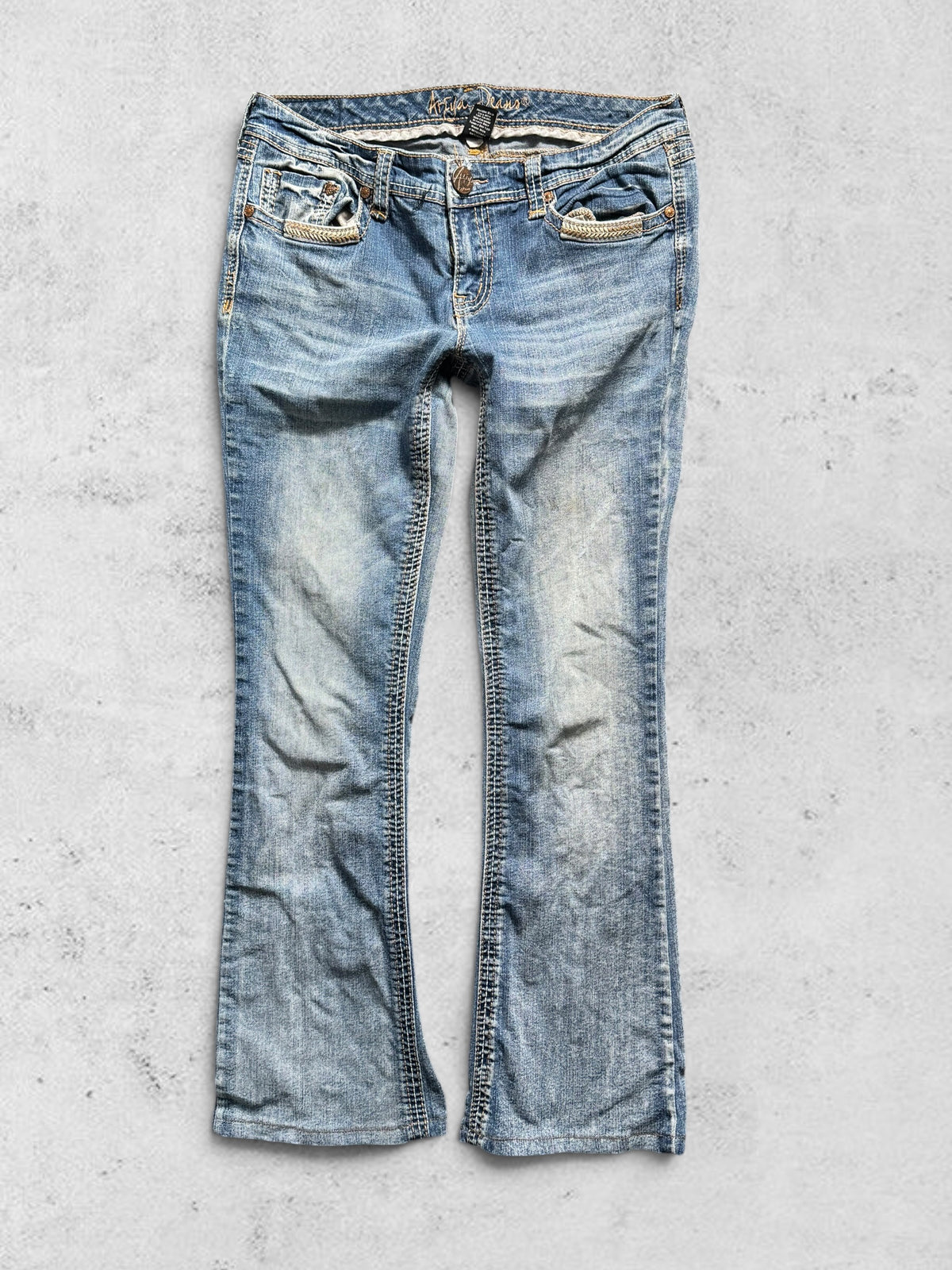 Lågmidjade jeans stl: S/M