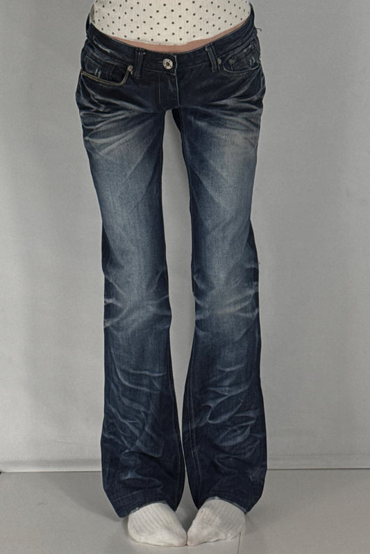 Lågmidjade jeans stl: S