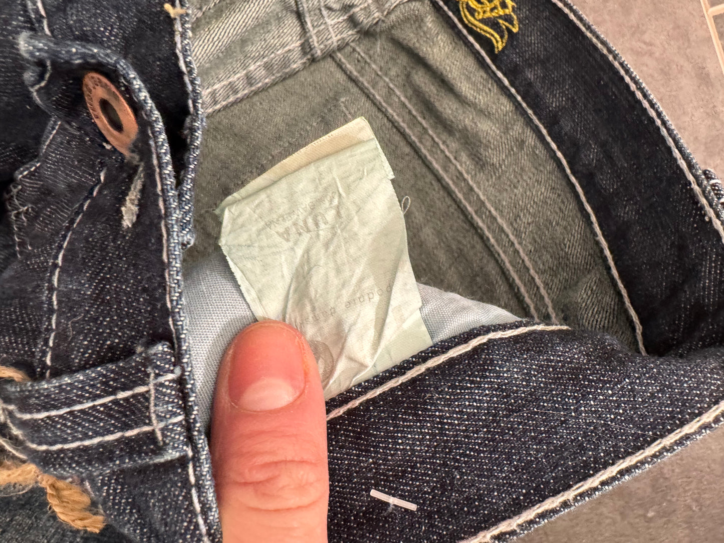 Lågmidjade jeans stl: S (W29/L34)