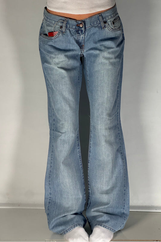 Lågmidjade jeans stl: S/M