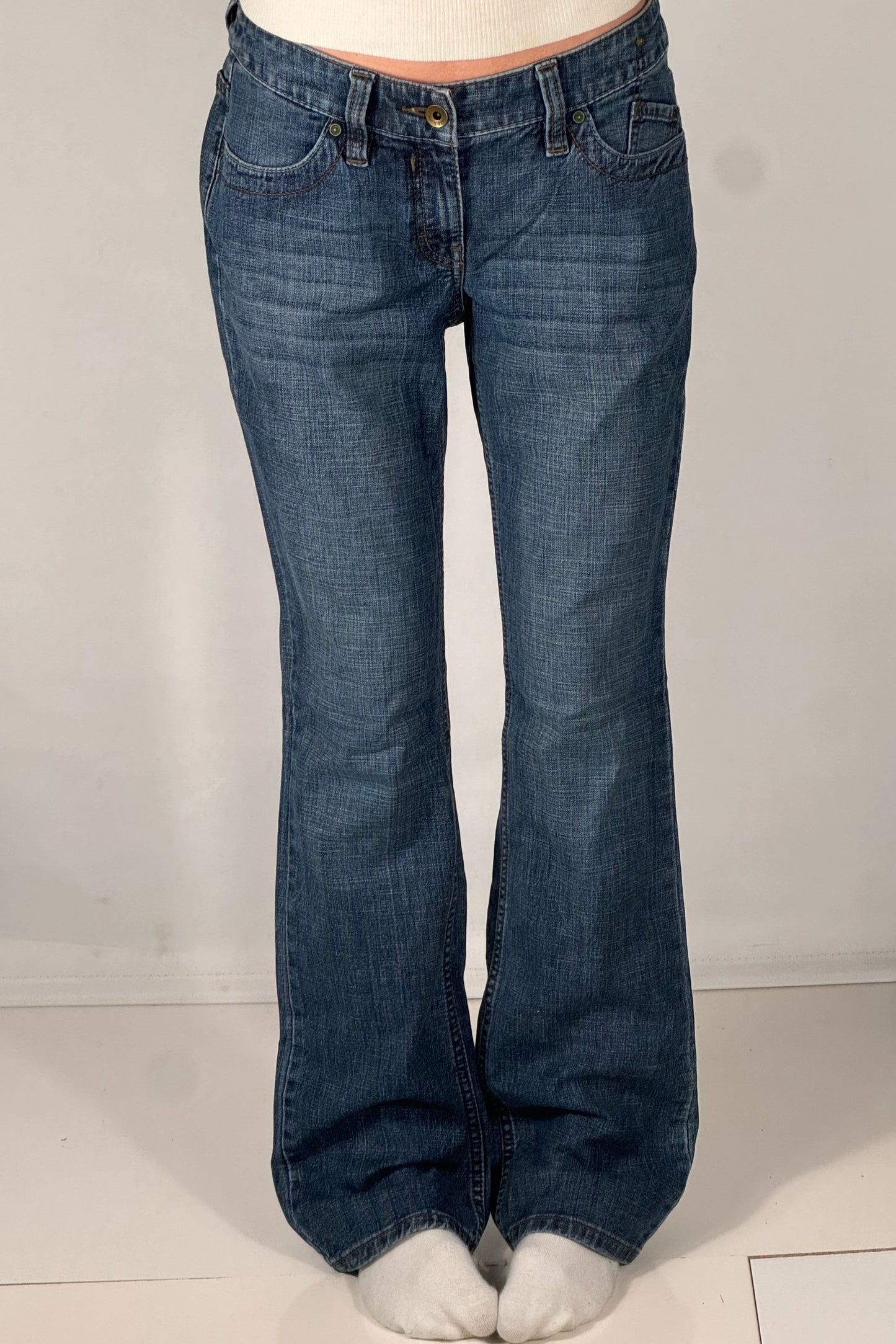 Lågmidjade jeans stl: M