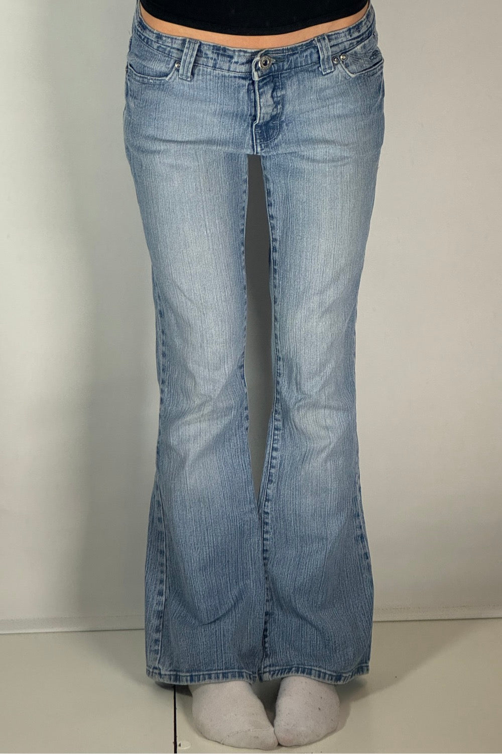 Lågmidjade jeans stl: M