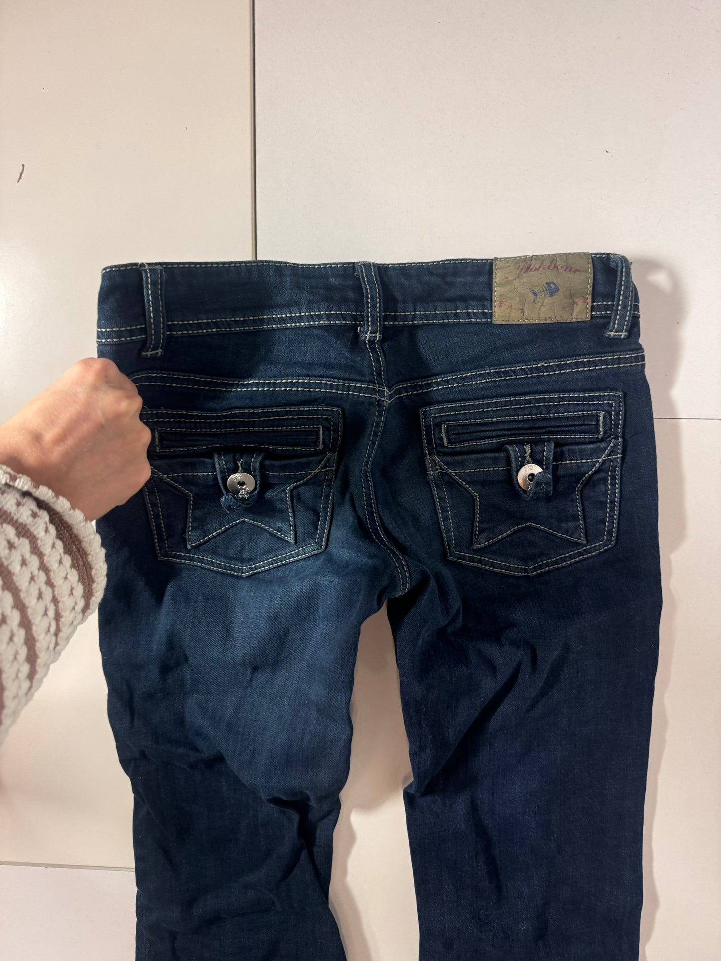 Lågmidjade jeans stl: XS