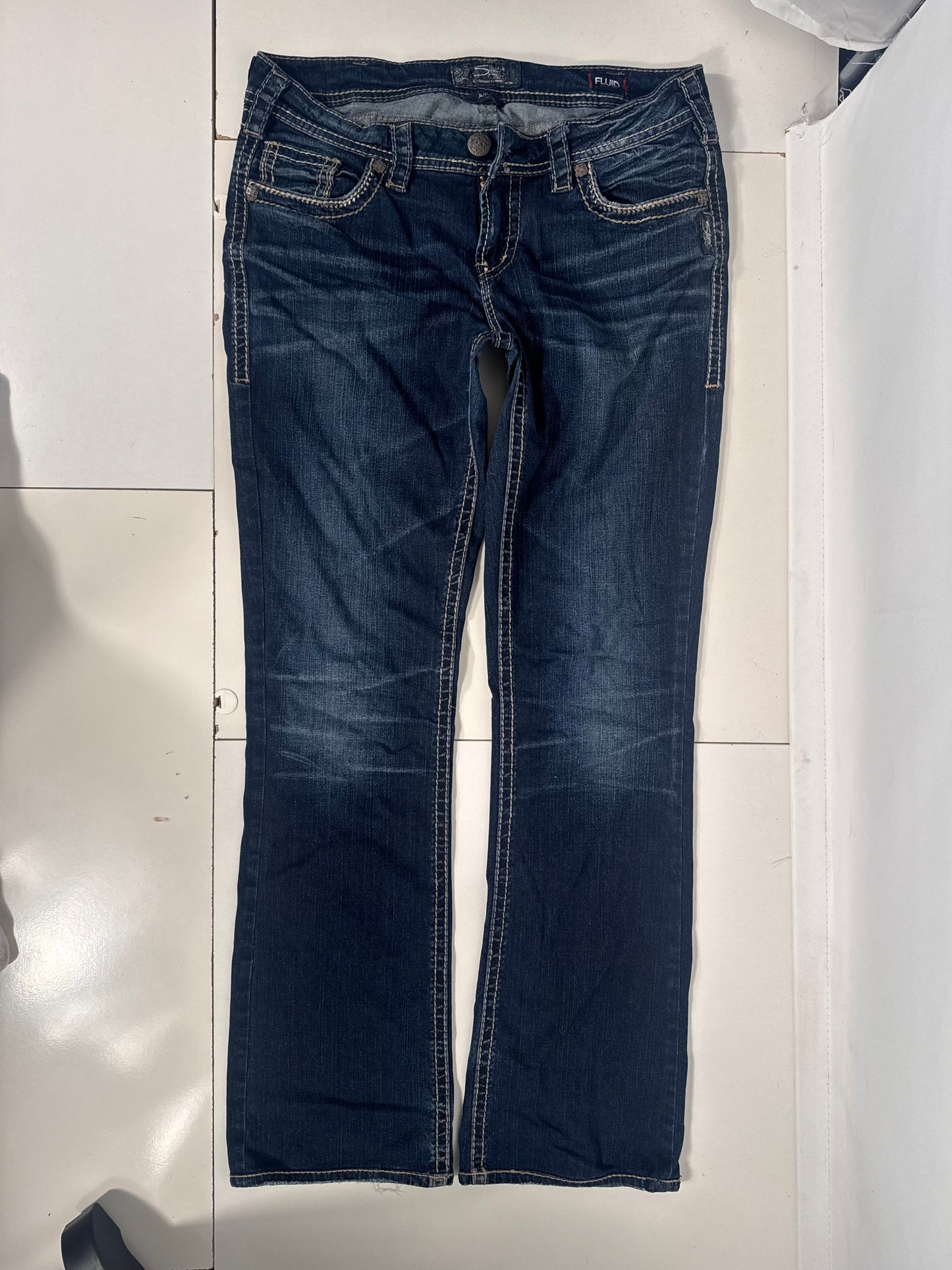 Lågmidjade jeans stl: M