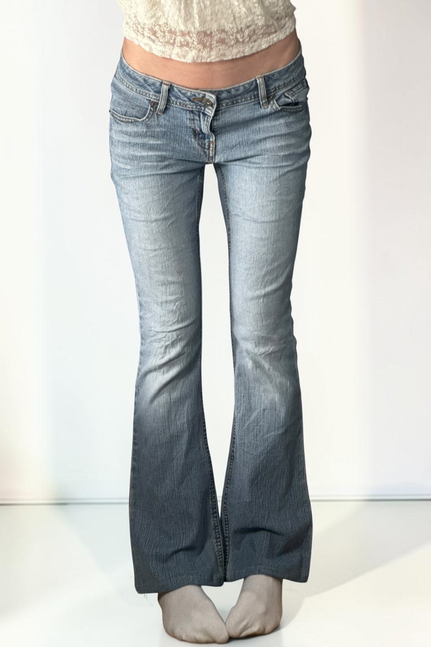 Lågmidjade jeans stl: XS