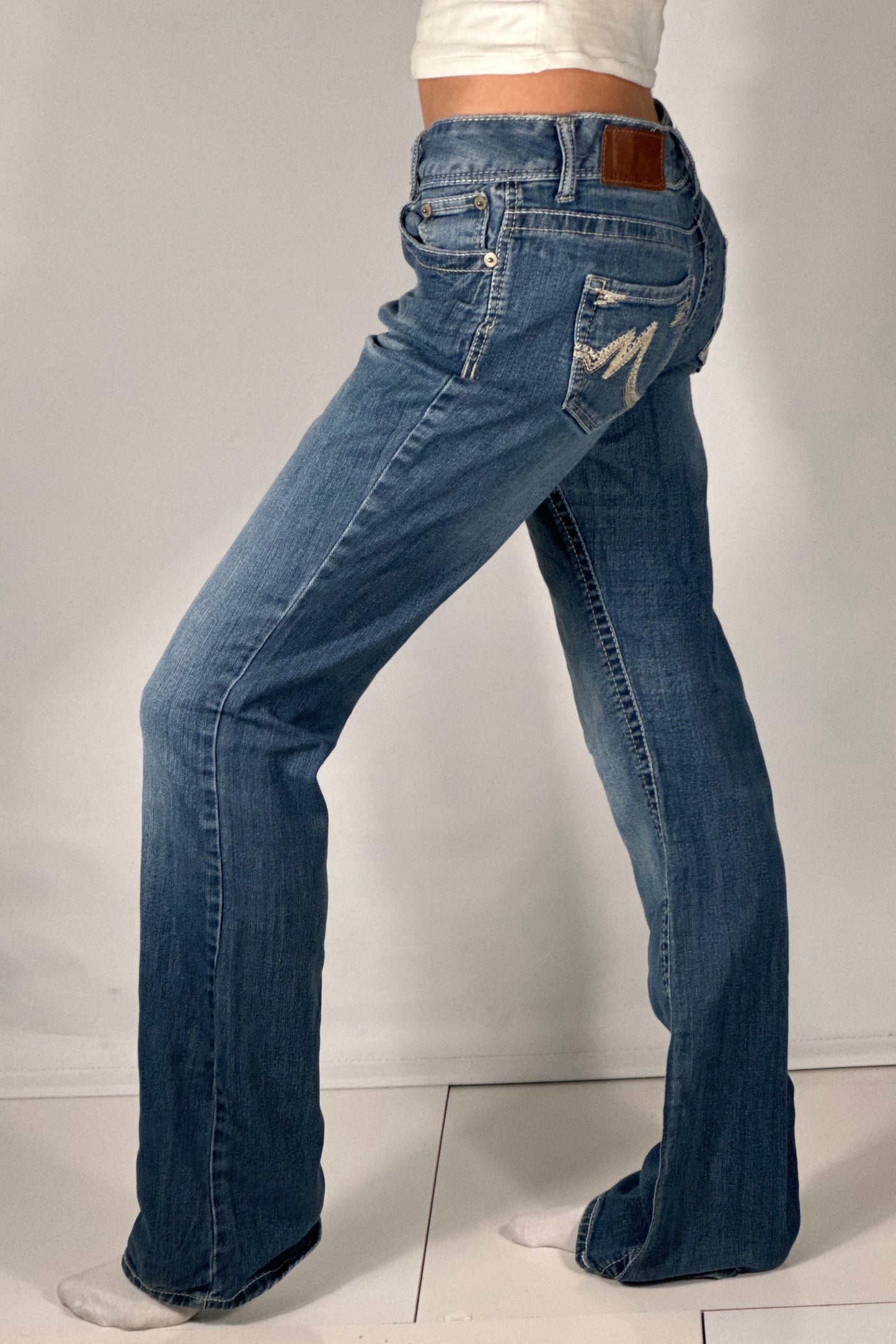 Lågmidjade jeans stl: XS