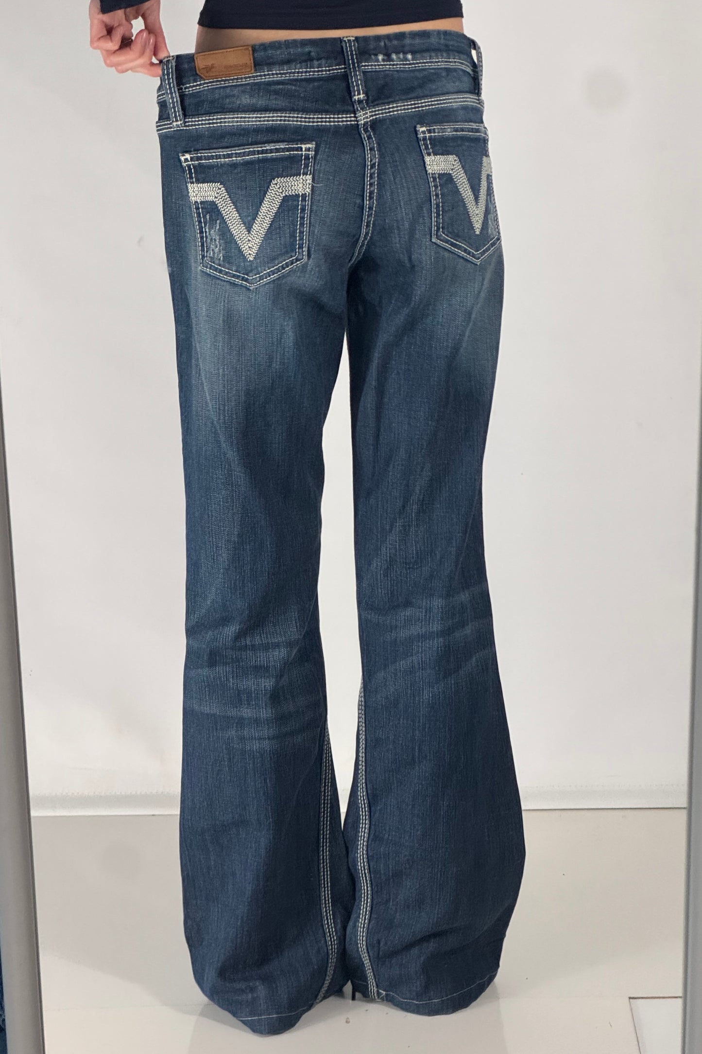 Lågmidjade jeans stl: M