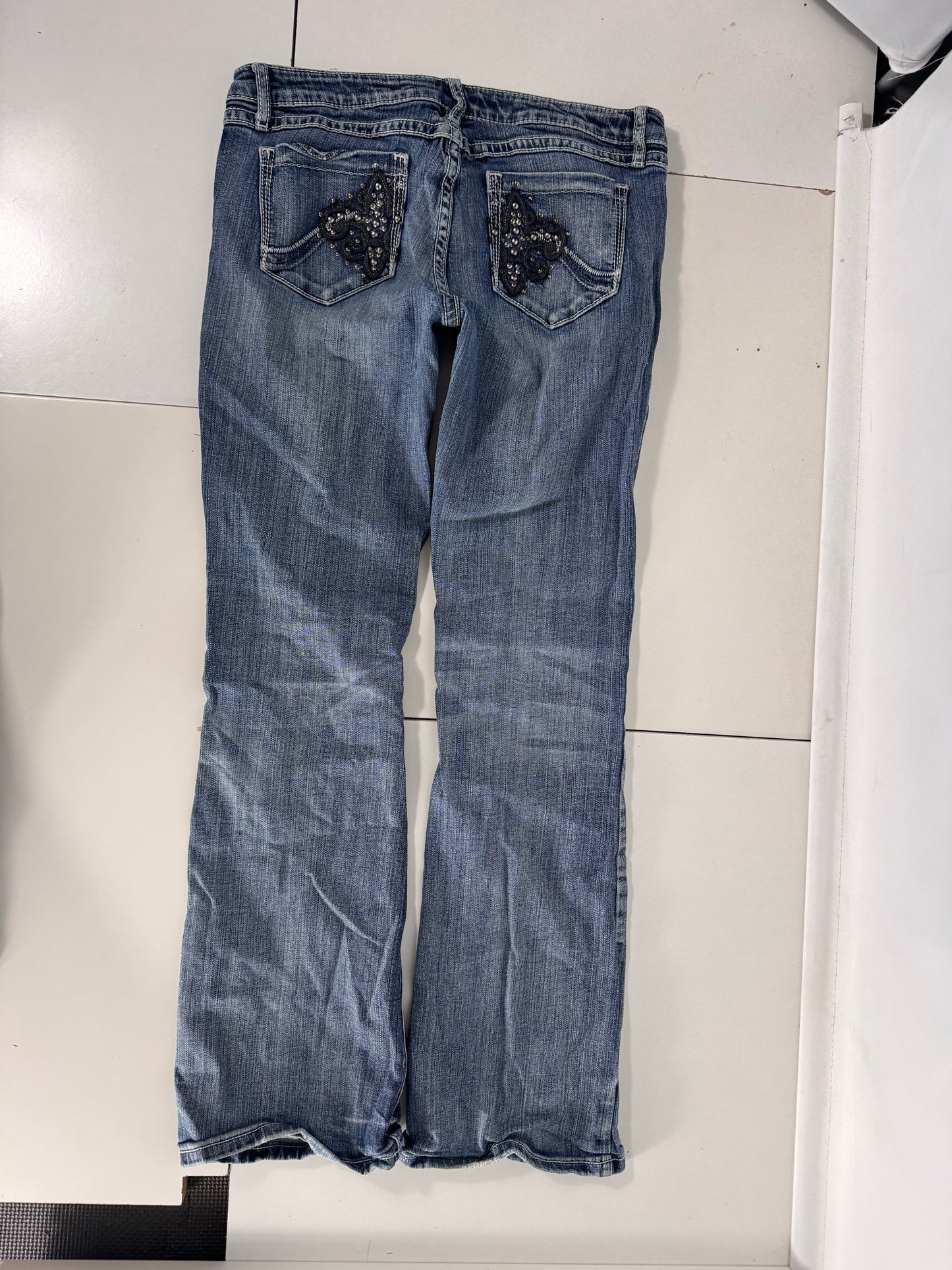 Lågmidjade jeans stl: M
