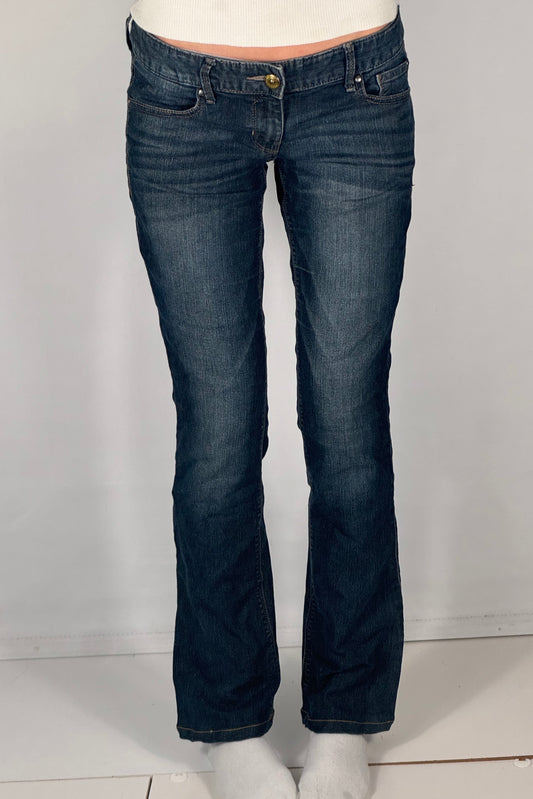 Lavtaljede jeans str: S