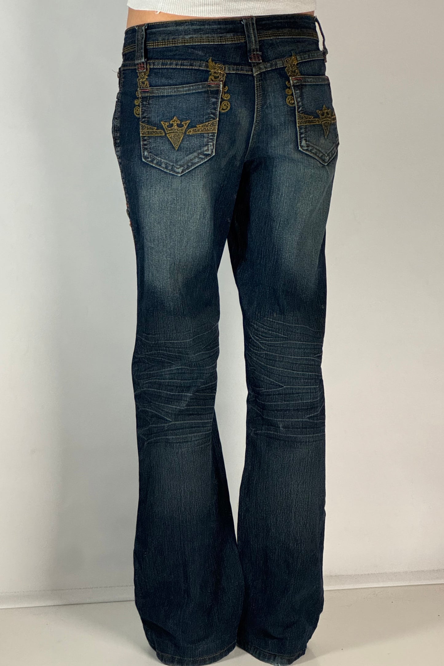 Lågmidjade jeans stl: XS