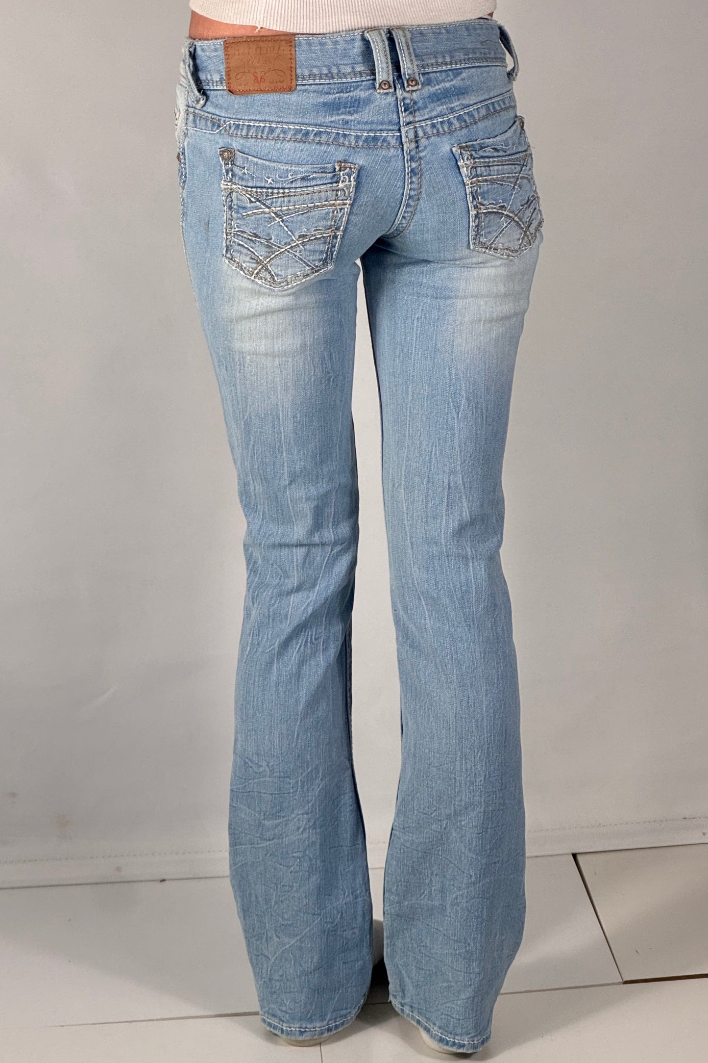 Lågmidjade jeans stl: XS