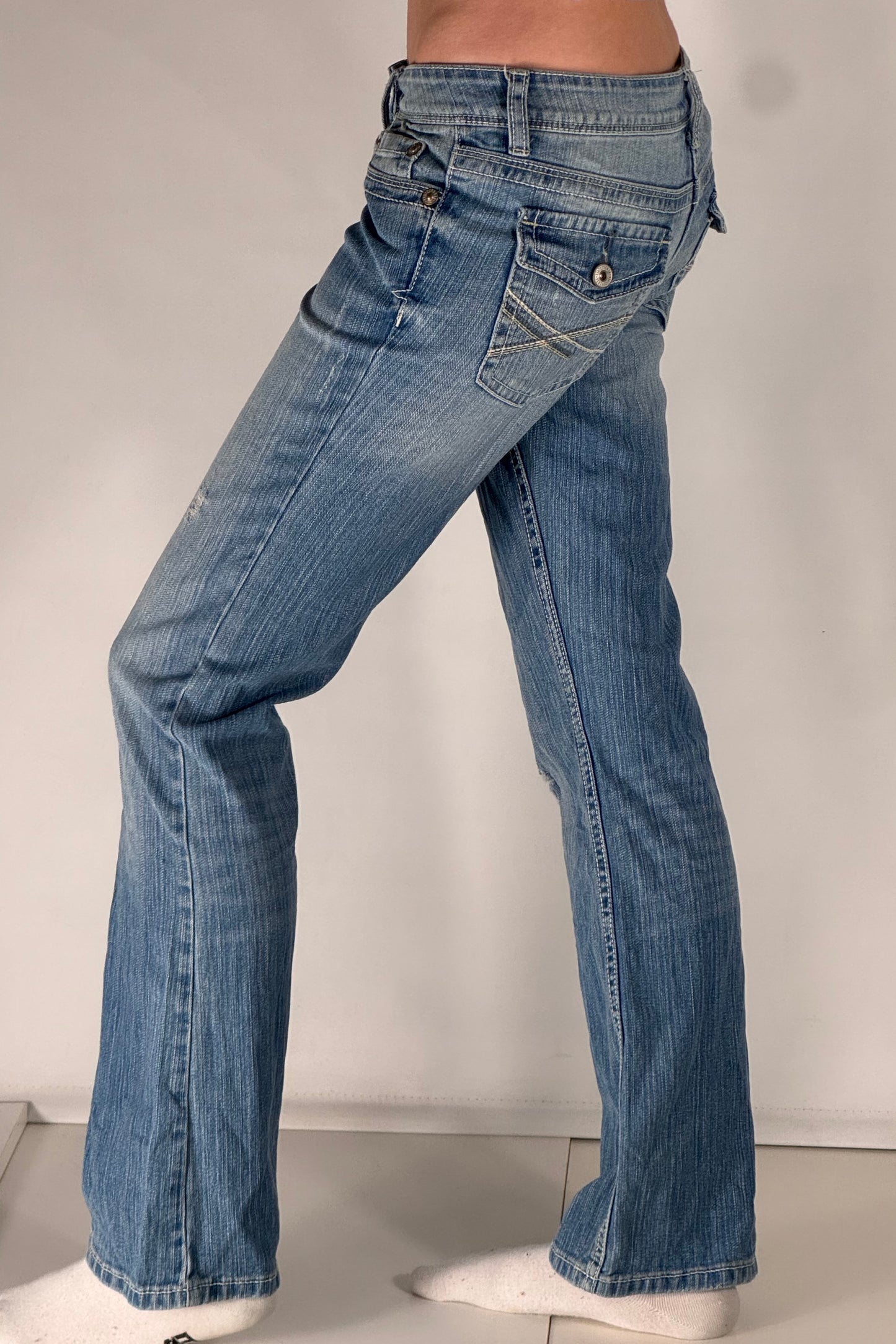 Lågmidjade jeans stl: XS