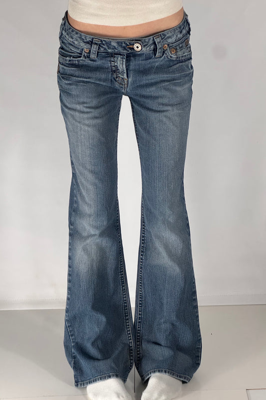Lågmidjade jeans stl: S