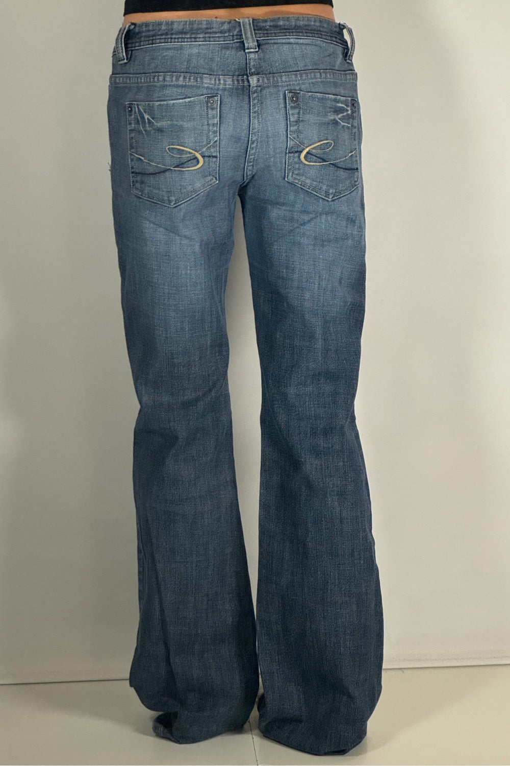 Lågmidjade jeans stl: M