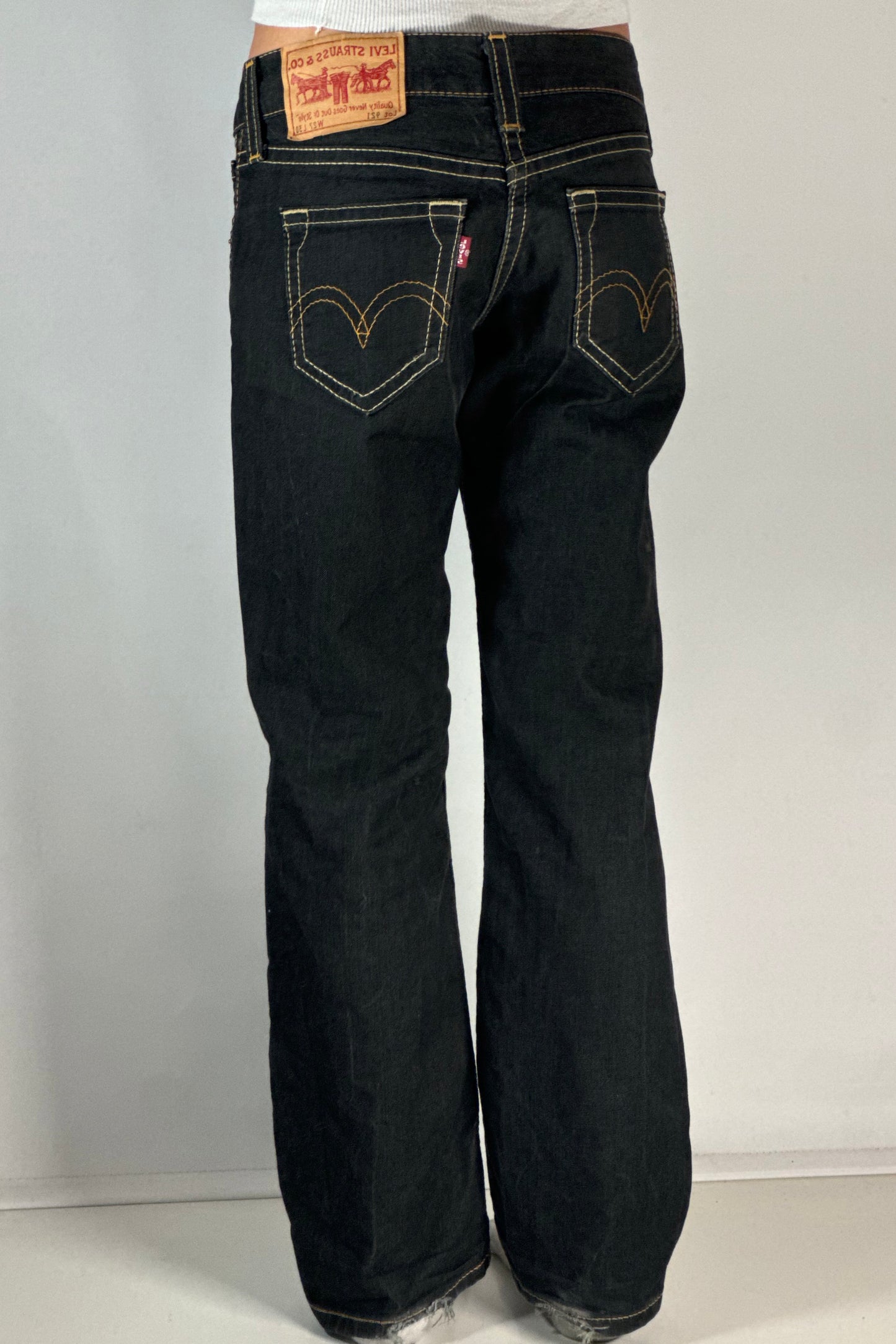 Lågmidjade jeans stl: S