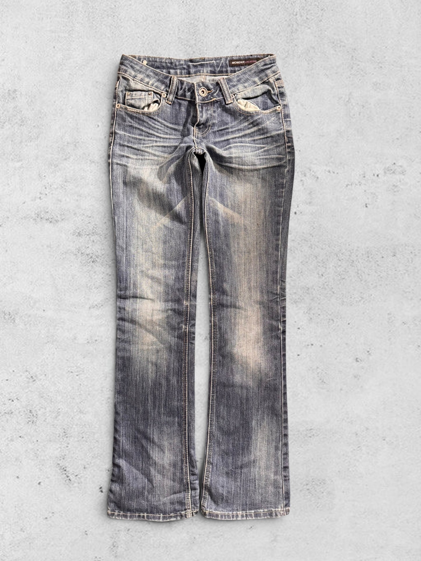 Lågmidjade jeans stl: XS