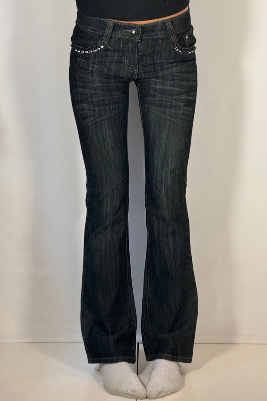 Lågmidjade jeans stl: XXS