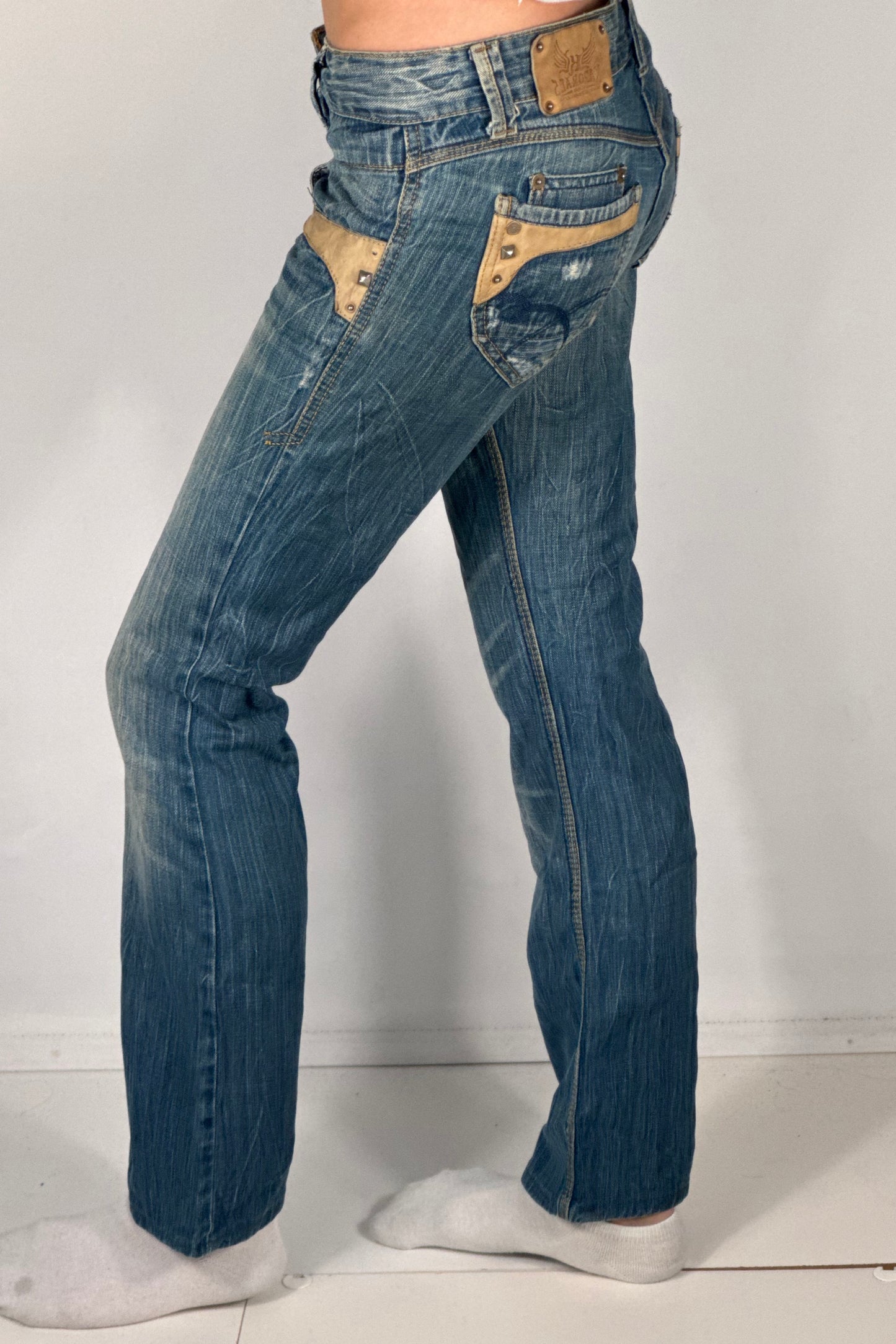 Lågmidjade jeans stl: XS