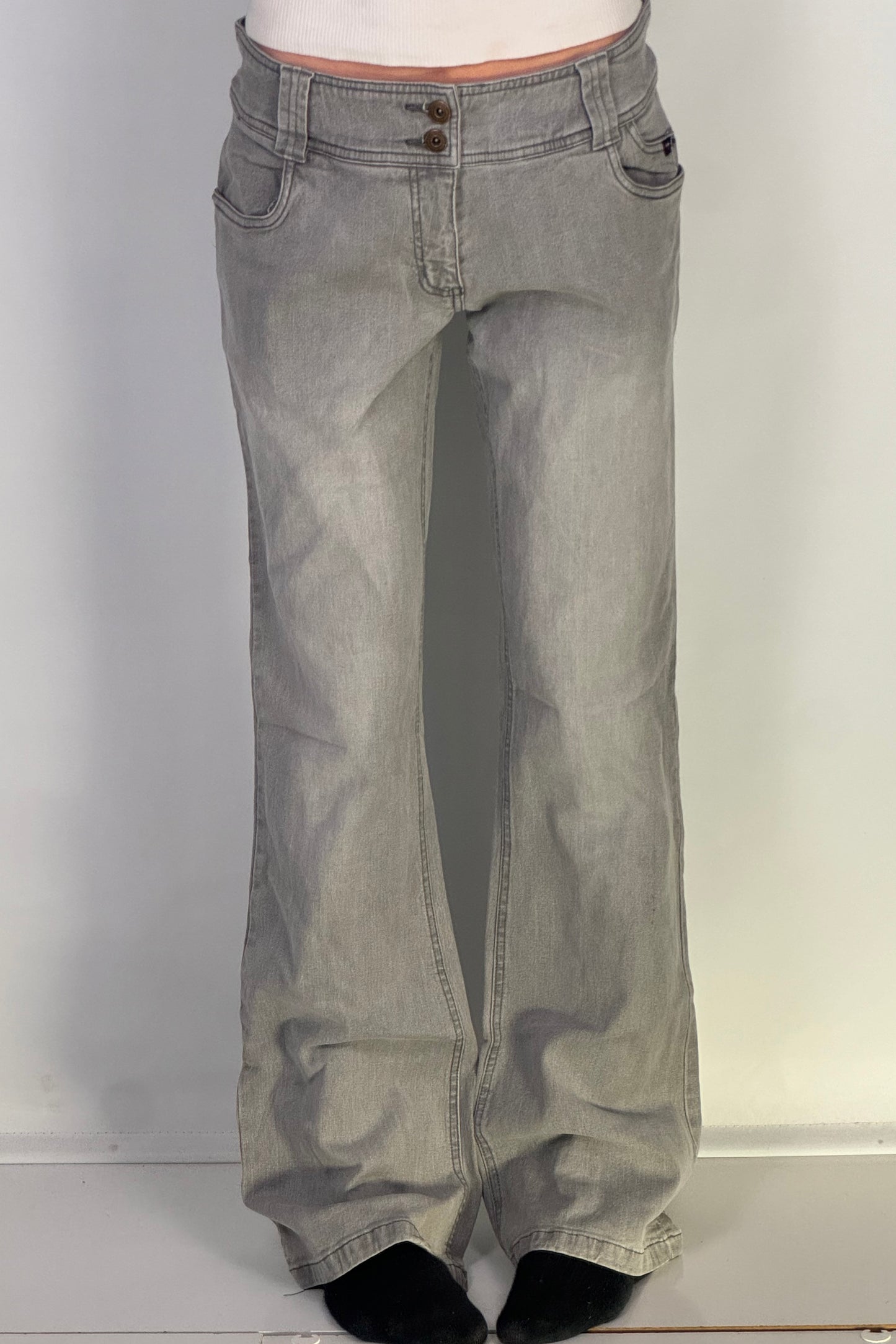 Lågmidjade byxor stl: S/M